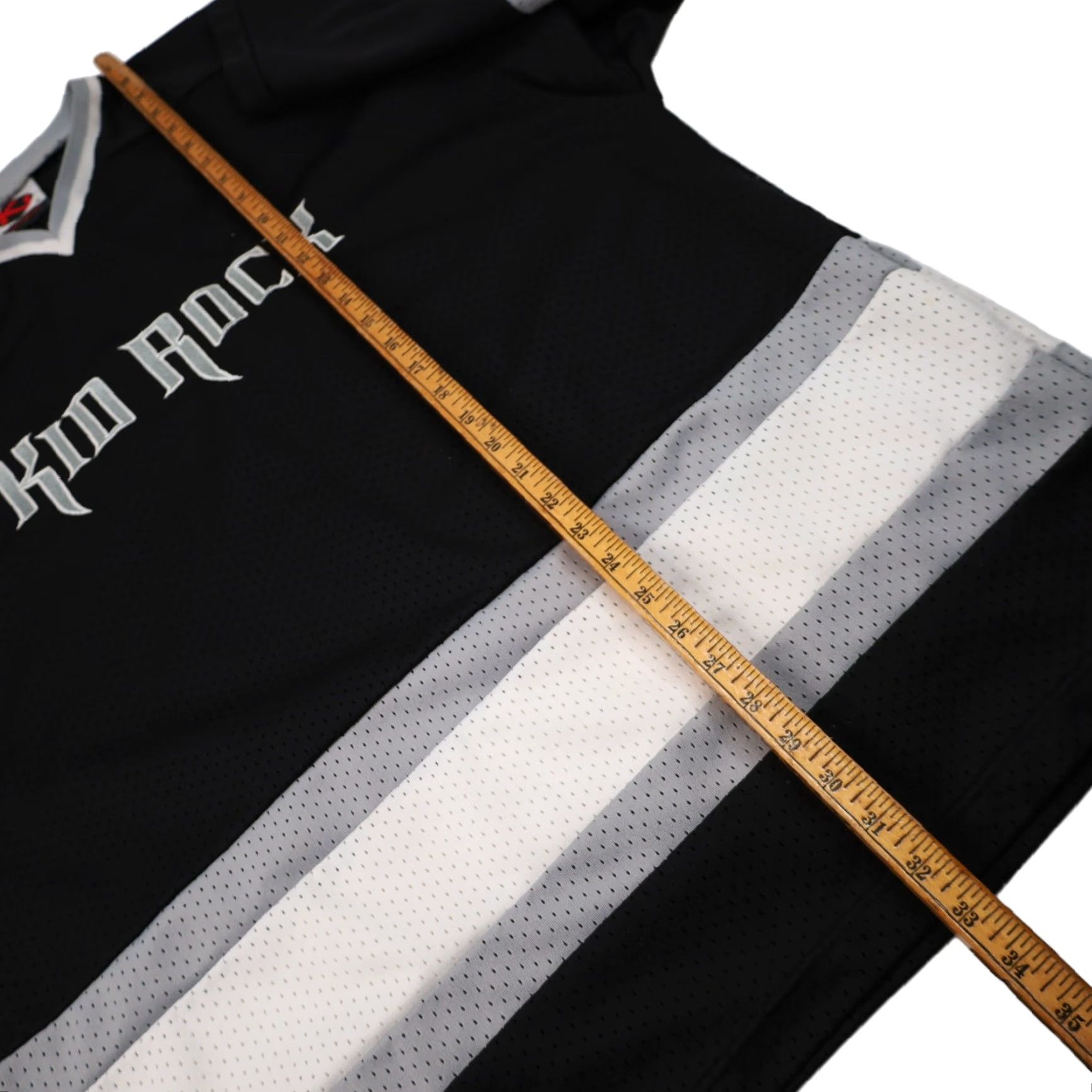 Vintage VINTAGE Kid Rock "Bad Ass" Hockey Jersey Black XL Mens Size US XL / EU 56 / 4 - 7 Thumbnail