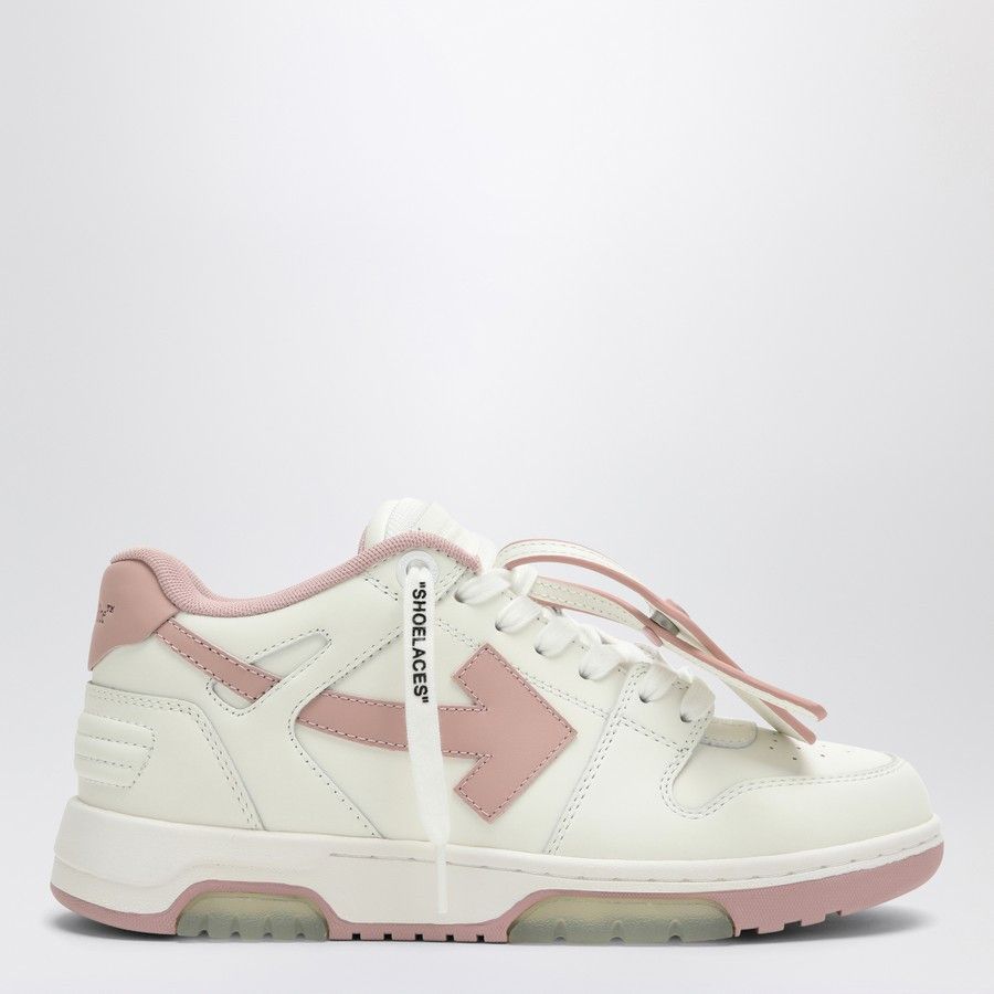 Off-White o1d2blof0924 Out Of Office Low Trainer in White & Pink Size US 10 / IT 40 - 1 Thumbnail