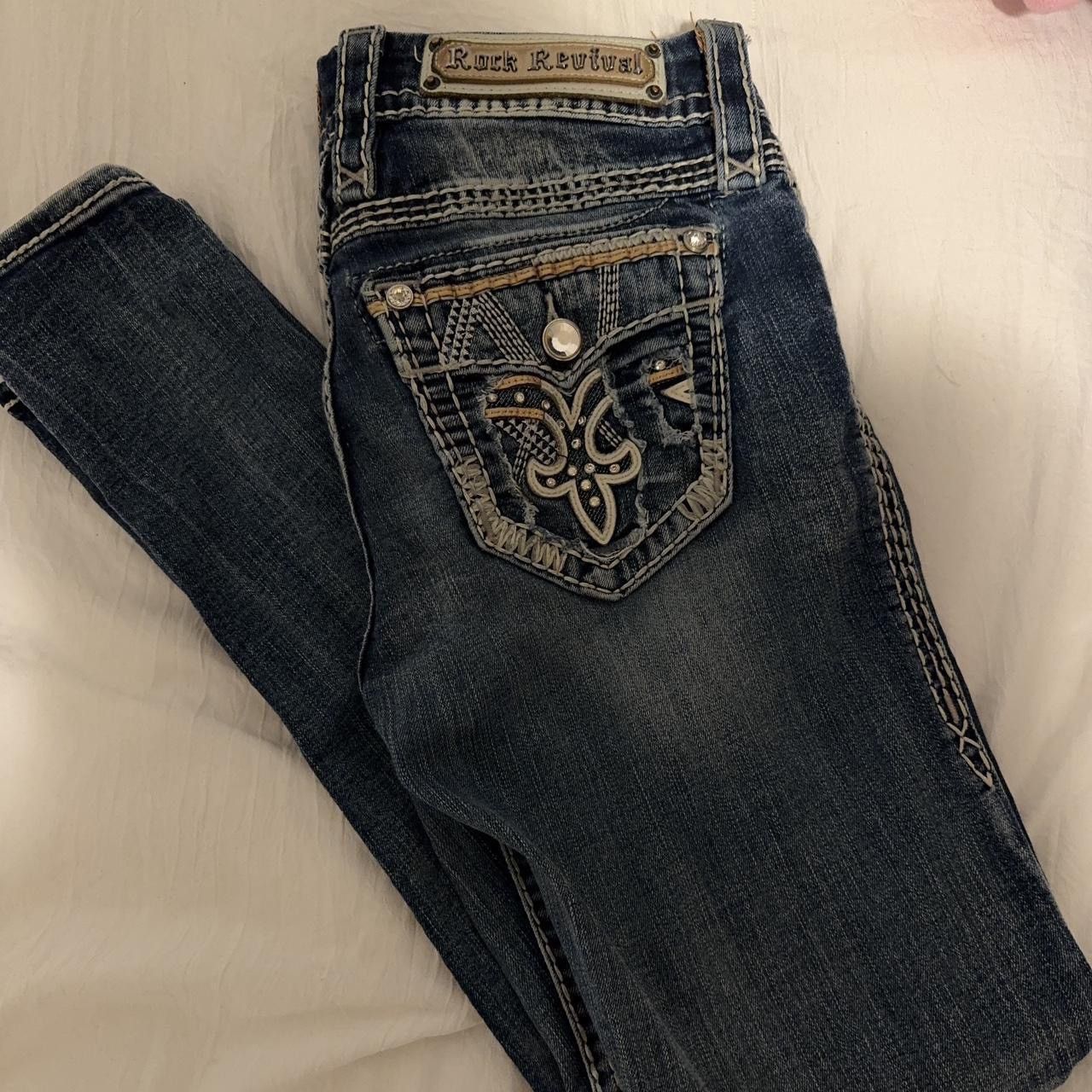 Rock Revival rock revival skinny jeans Size 26" / US 2 / IT 38 - 4 Thumbnail