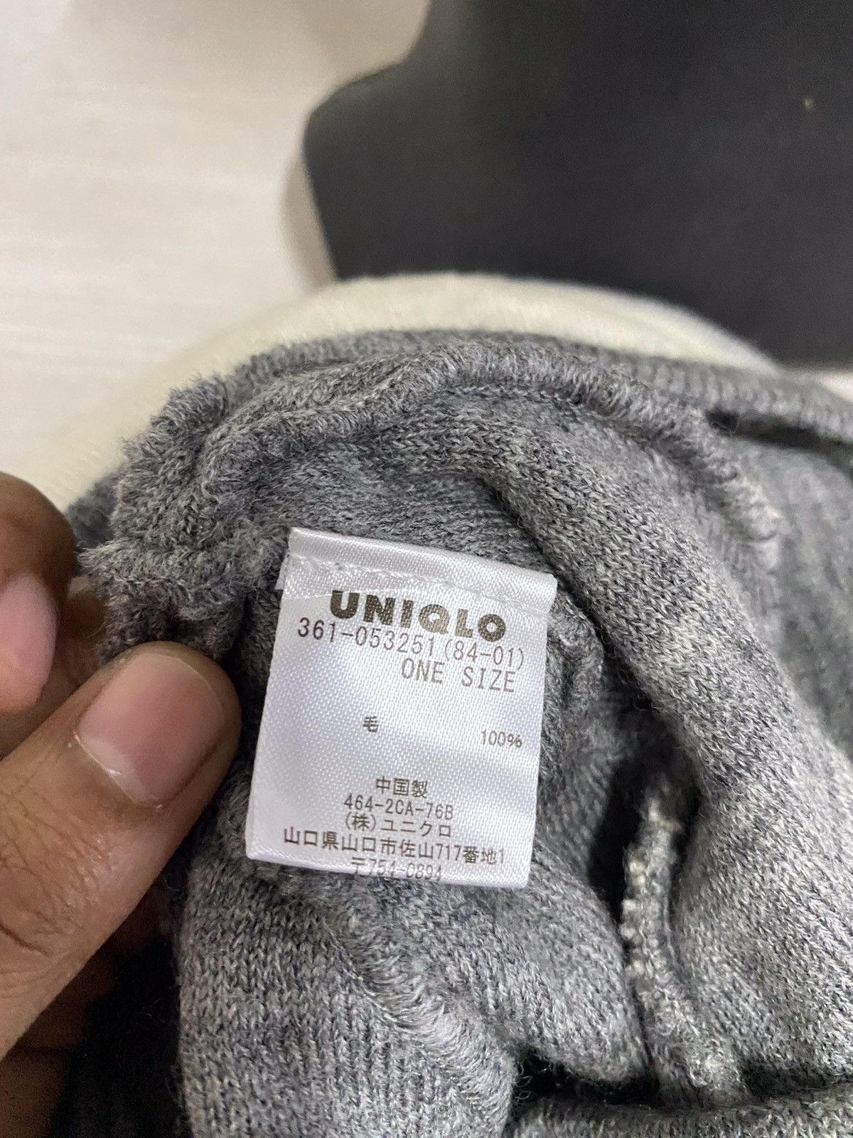 Japanese Brand × Uniqlo Japanese Brand Uniqlo Stripe Design Beanie Hat Size ONE SIZE - 5 Thumbnail