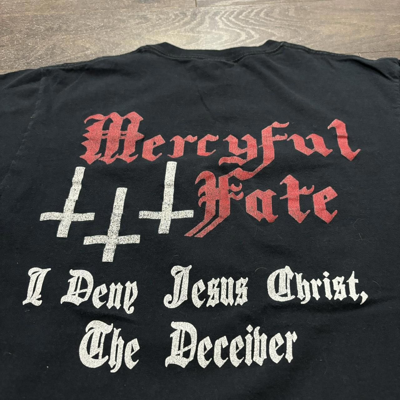 Designer Vintage merciful fate don’t break the oath t shirt 00s M Size US M / EU 48-50 / 2 - 4 Thumbnail