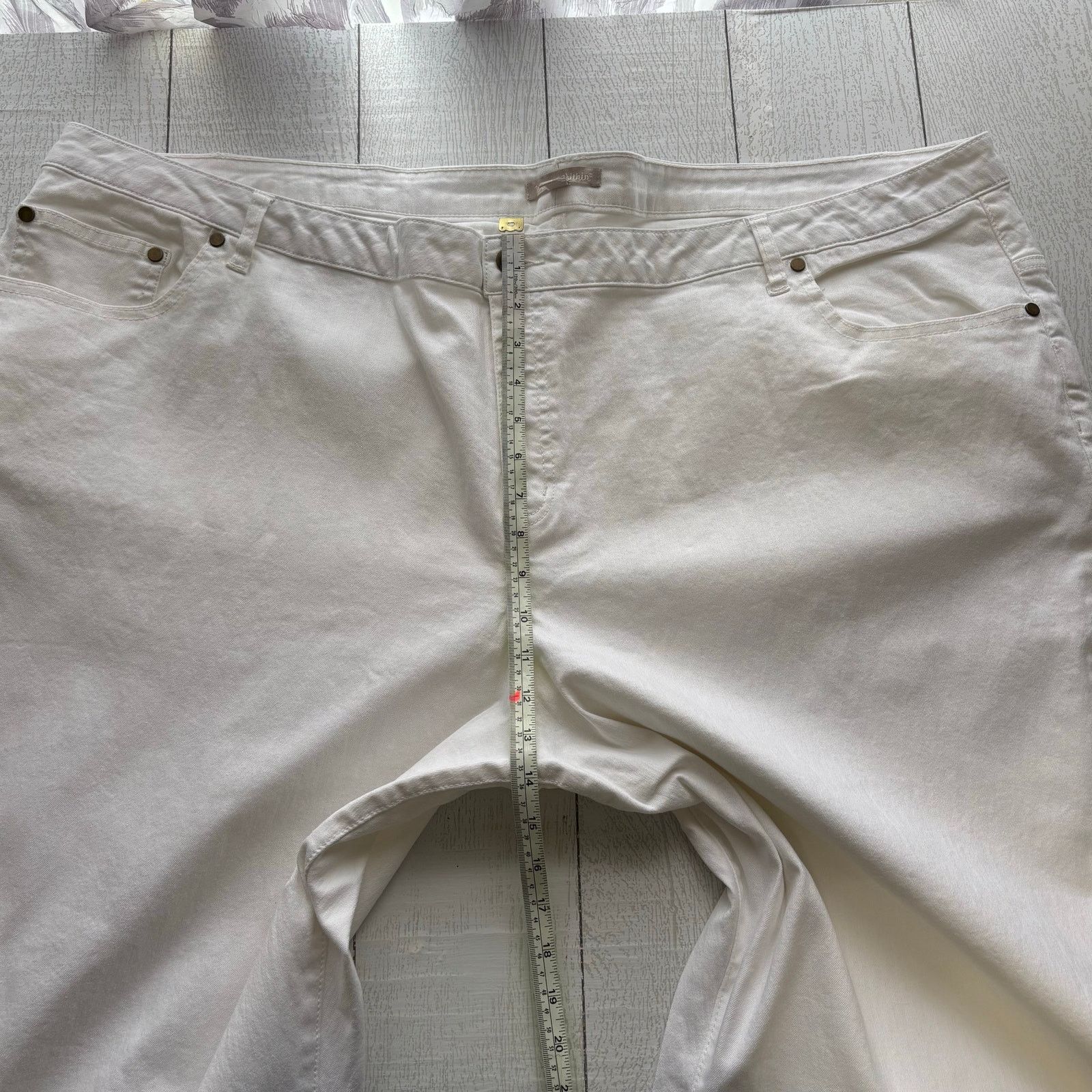 Other Woman Within White Capris Size 32W Tall New In Packaging Size 25" / US 0 / IT 36 - 4 Thumbnail