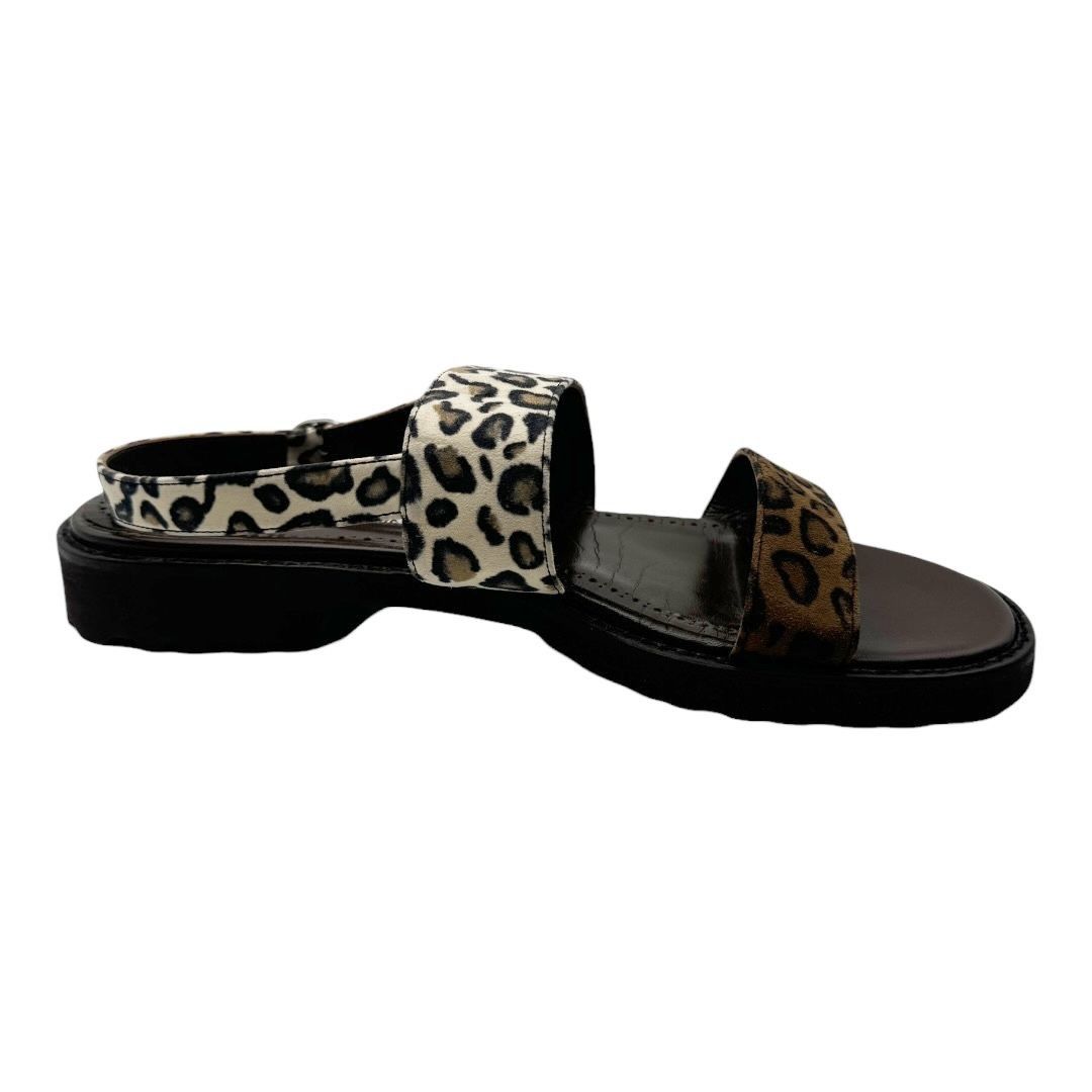 Manolo Blahnik Manolo Blahnik Suede Animal Print Slingback Sport Sandals Size US 10.5 / IT 40.5 - 3 Thumbnail