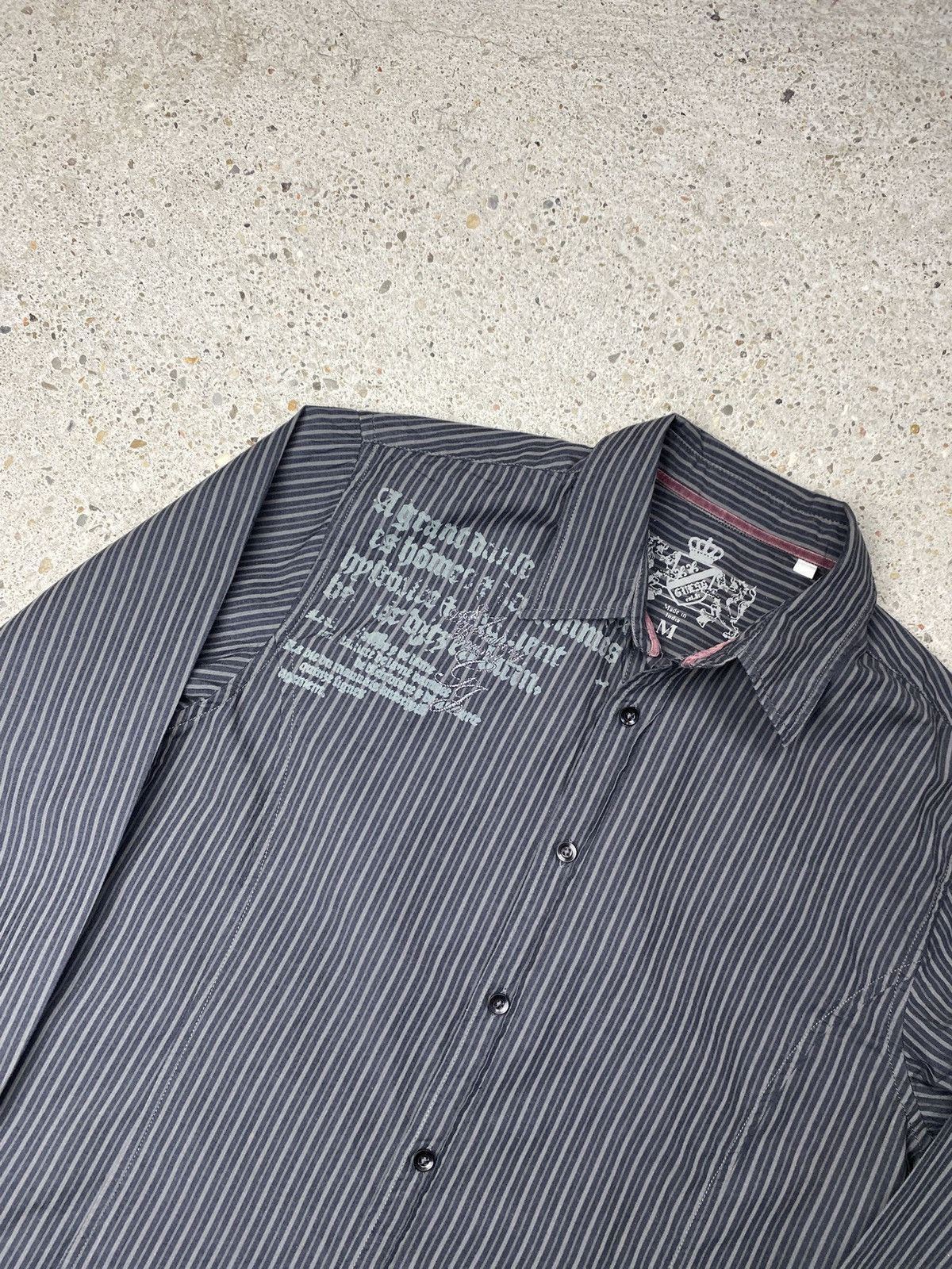 Affliction Vintage affliction striped shirt avant agrde archive vintage Size US M / EU 48-50 / 2 - 5 Thumbnail
