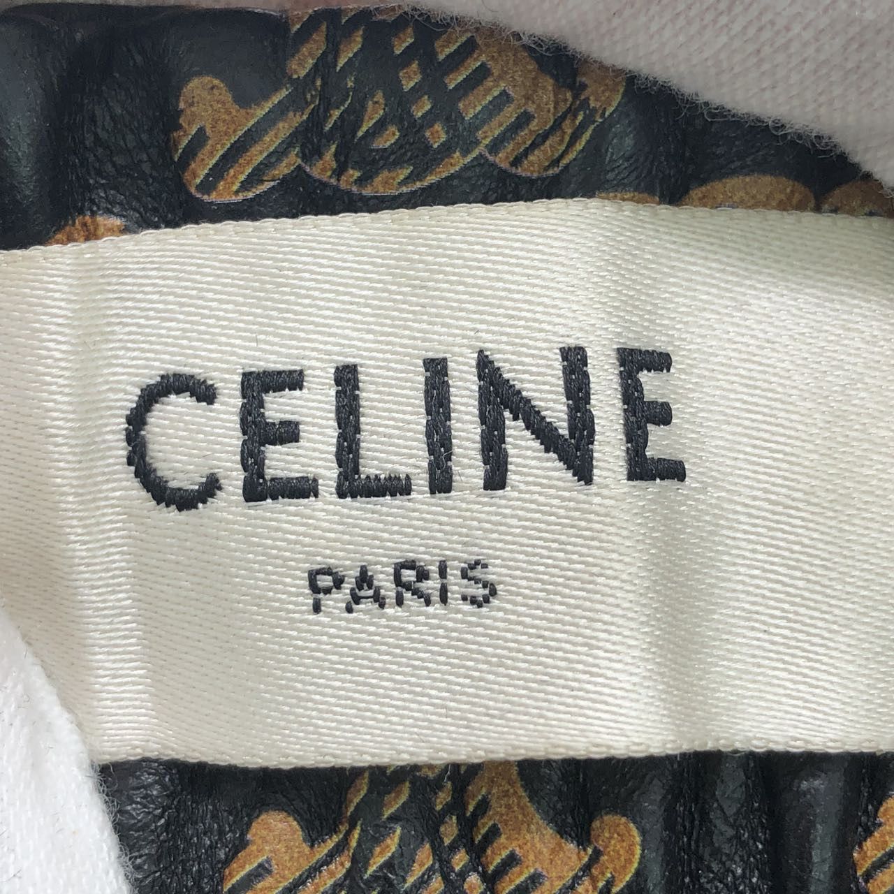 Celine CELINE Logo Print Lace-up Leather Loose Casual Shorts K26WX Size 28" / US 6 / IT 42 - 5 Thumbnail