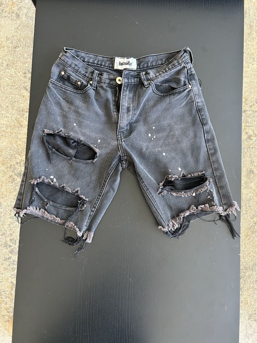 Other Ripped Denim Shorts Size US 29 - 1 Thumbnail