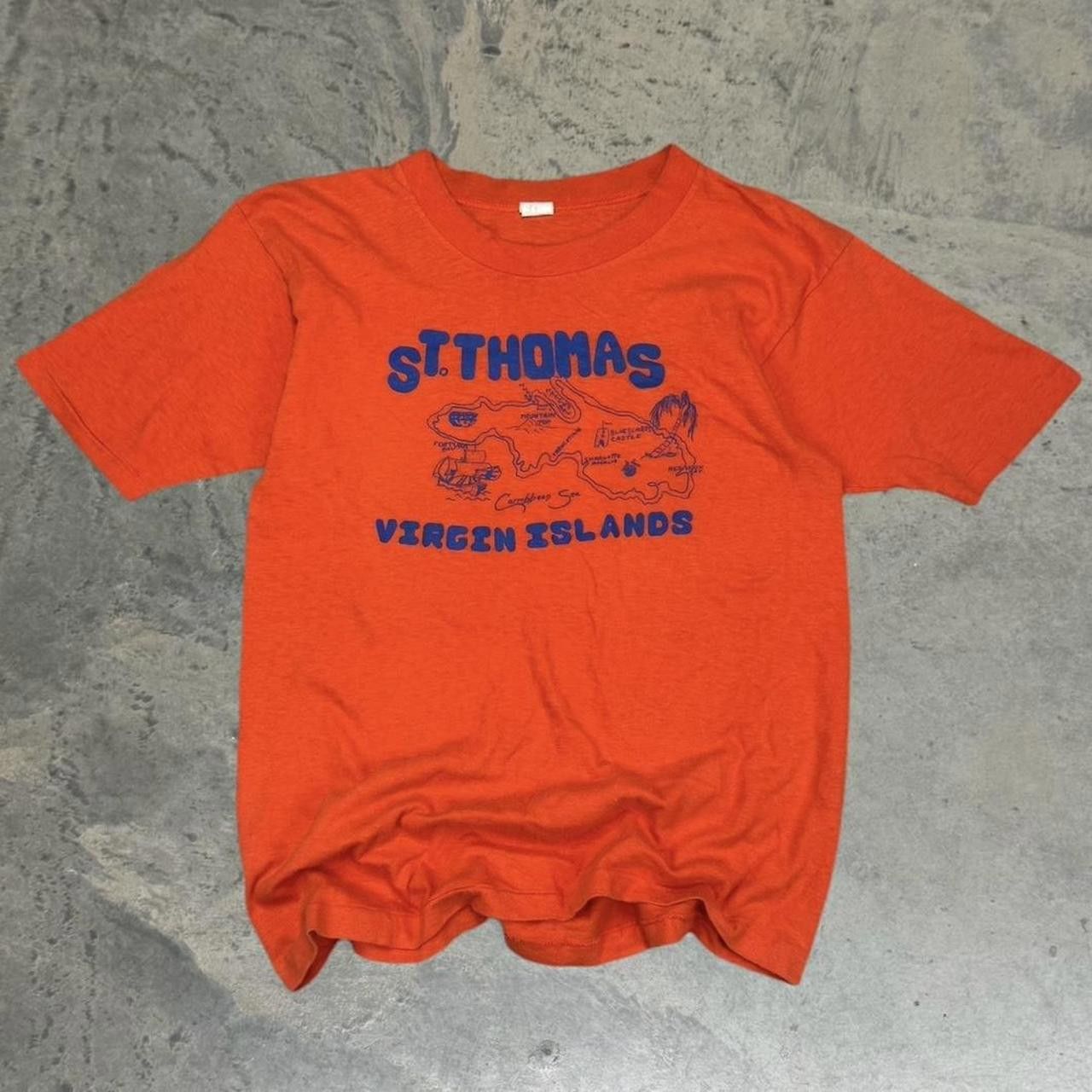 Spruce × Vintage Vintage 70s Mayo Spruce St. Thomas Virgin Island’s T-Shirt Size US S / EU 44-46 / 1 - 1 Thumbnail