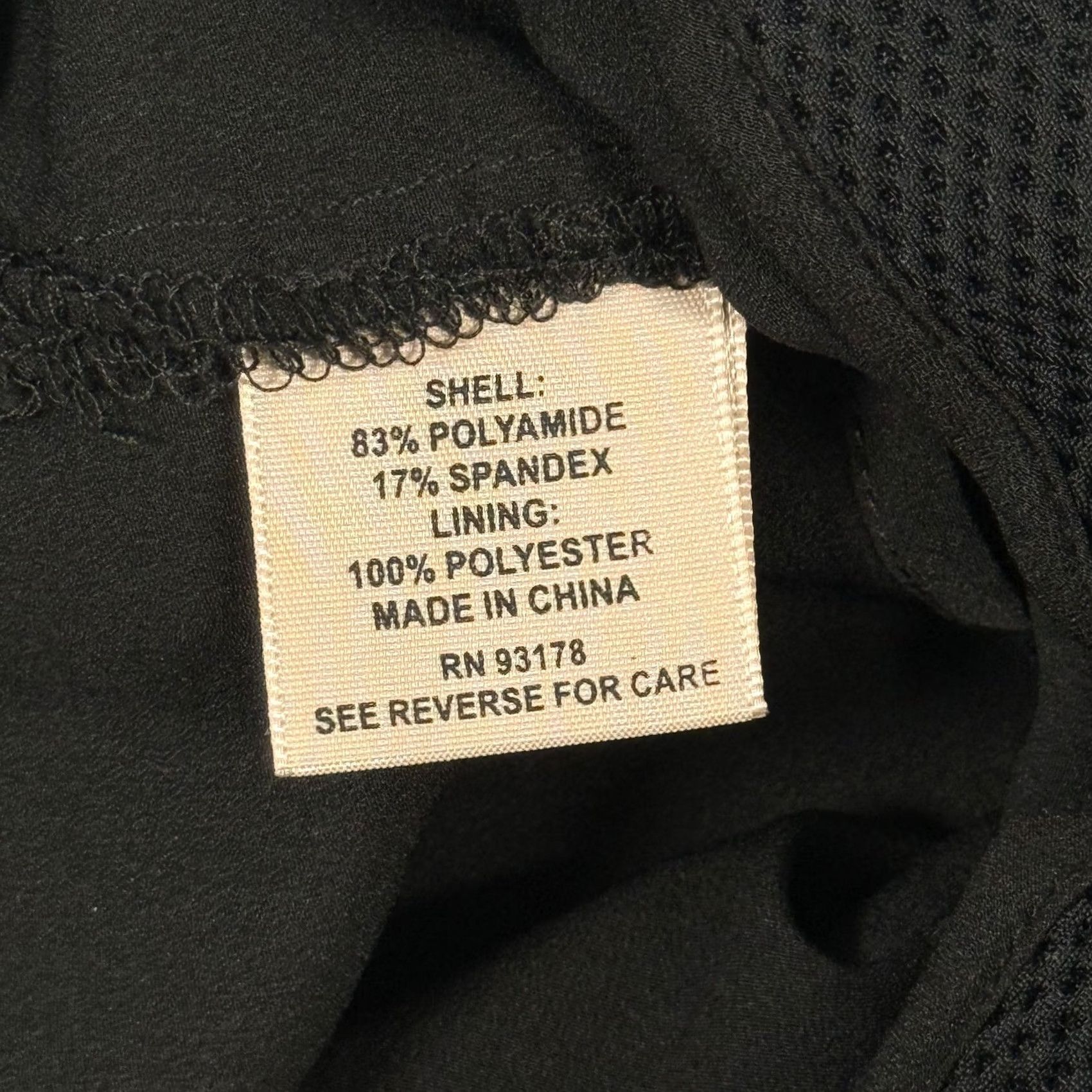 Vintage Philosophy Black Textured Pencil Midi Skirt Size 8 Back Slit Side Zip Women Size 30" / US 8 / IT 44 - 5 Thumbnail