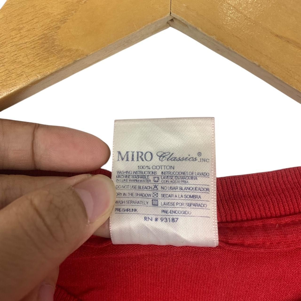 Vintage Vintage NHL DETROIT RED WINGS Chris Osgood Tee Shirt Top Size US L / EU 52-54 / 3 - 8 Thumbnail