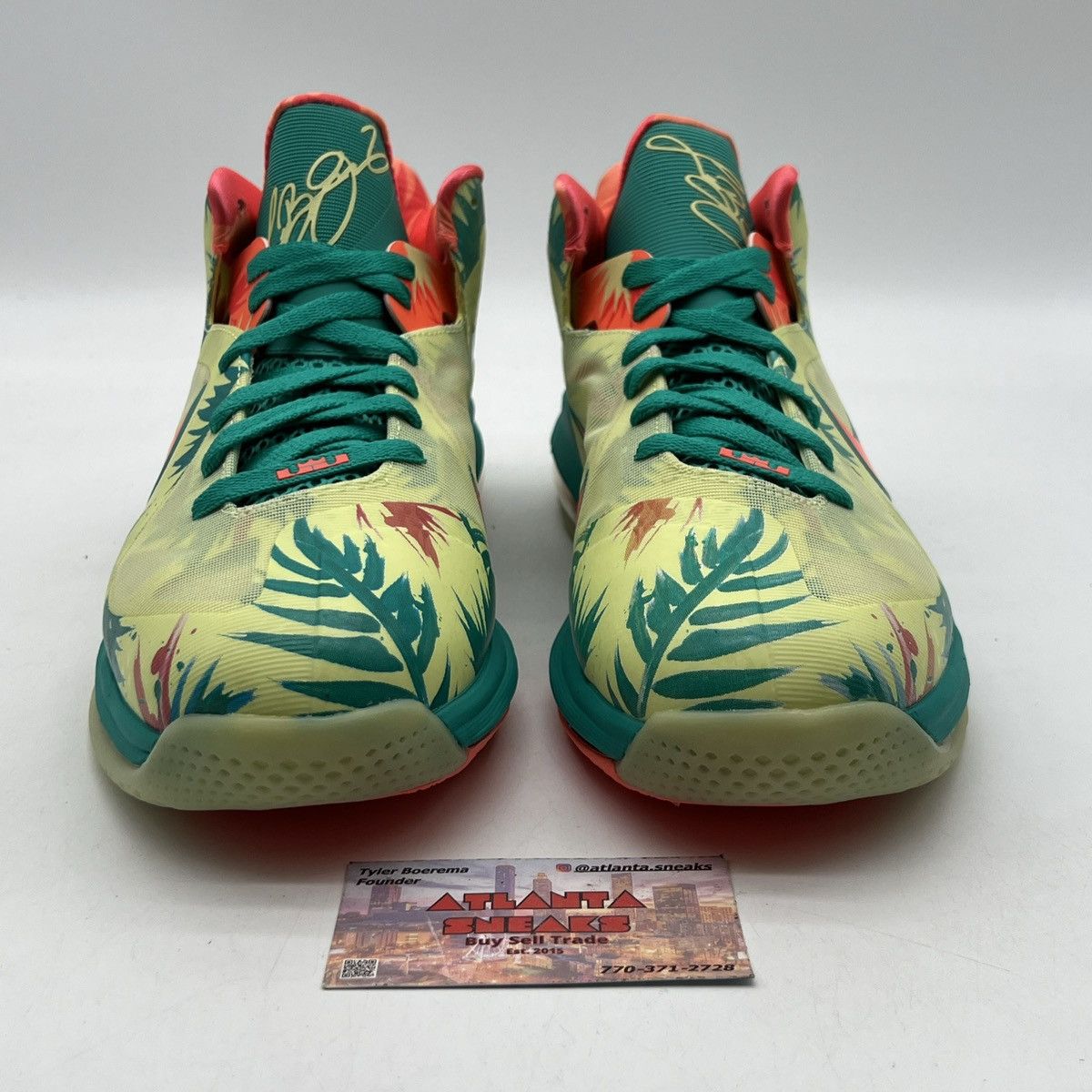 Nike Lebron 9 low lebronold palmer Size US 11.5 / EU 44-45 - 2 Thumbnail