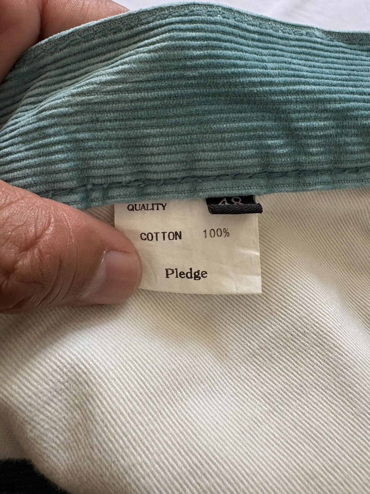 Pledge JAPANESE BRAND PLEDGE DISTRESSED CORDUROY PANTS Size US 32 / EU 48 - 9 Thumbnail