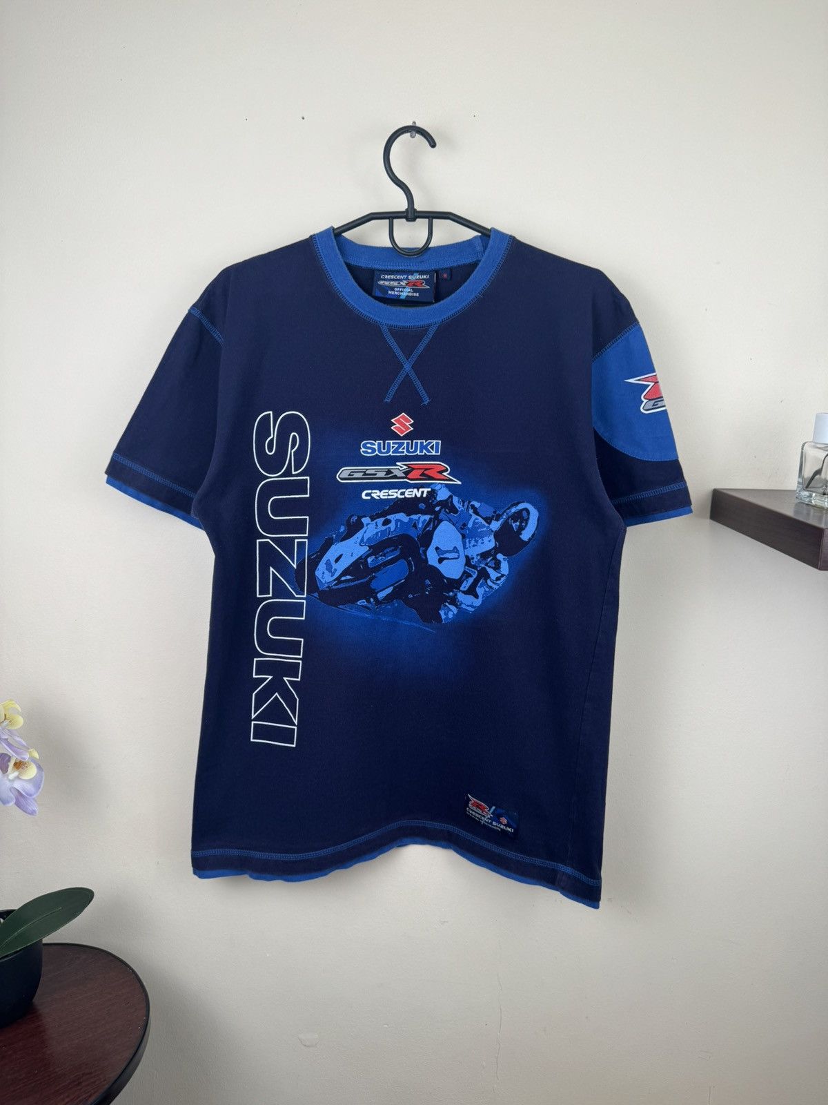 Other Vintage Suzuki T shirt GSXR Blue Motosport Racing M Biker Size US M / EU 48-50 / 2 - 10 Thumbnail