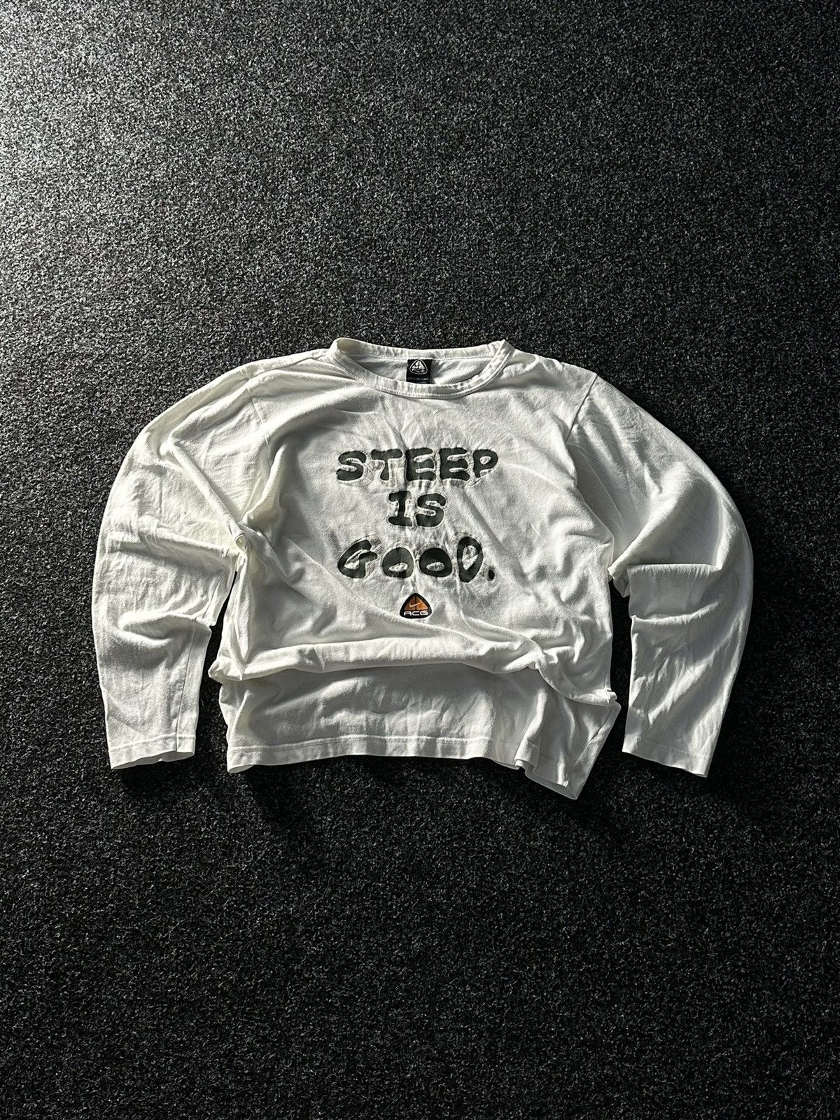 Nike ACG × Vintage 🕷️ NIKE ACG RETRO LONGSLEEVE SHIRT SWOOSH LOGO Y2K GORPCORE Size US M / EU 48-50 / 2 - 1 Thumbnail