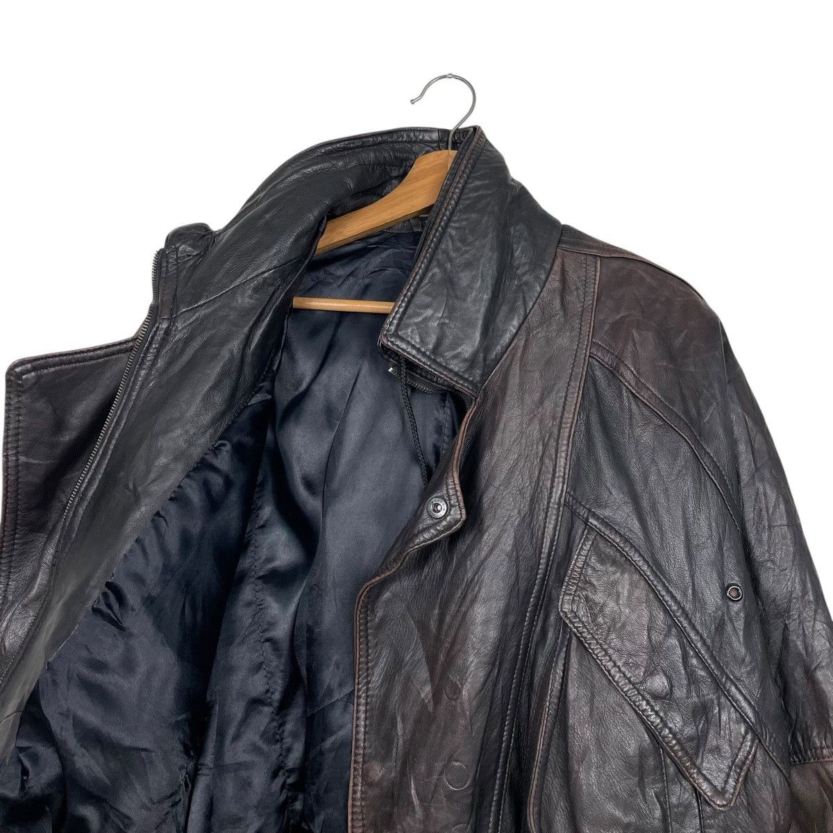 Japanese Brand Japanese Brand Motorcycle Riding Leather Jacket Size US M / EU 48-50 / 2 - 10 Thumbnail