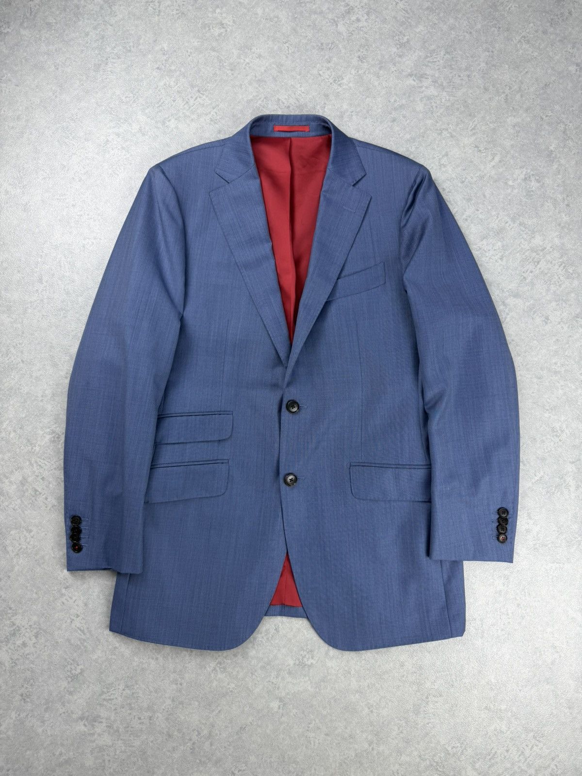 Suitsupply Suitsupply Sienna Blue Wool Blazer Jacket Men’s Size 38R - 1 Thumbnail
