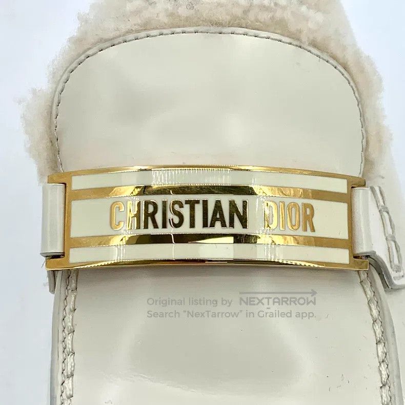 Dior Dior Beige leather round toe casual single shoes loafers Size US 6.5 / IT 36.5 - 6 Thumbnail