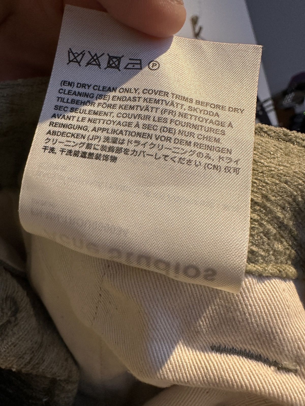 Acne Studios Acne Studios Casual Trouser - Sage Green Size US 34 / EU 50 - 5 Thumbnail