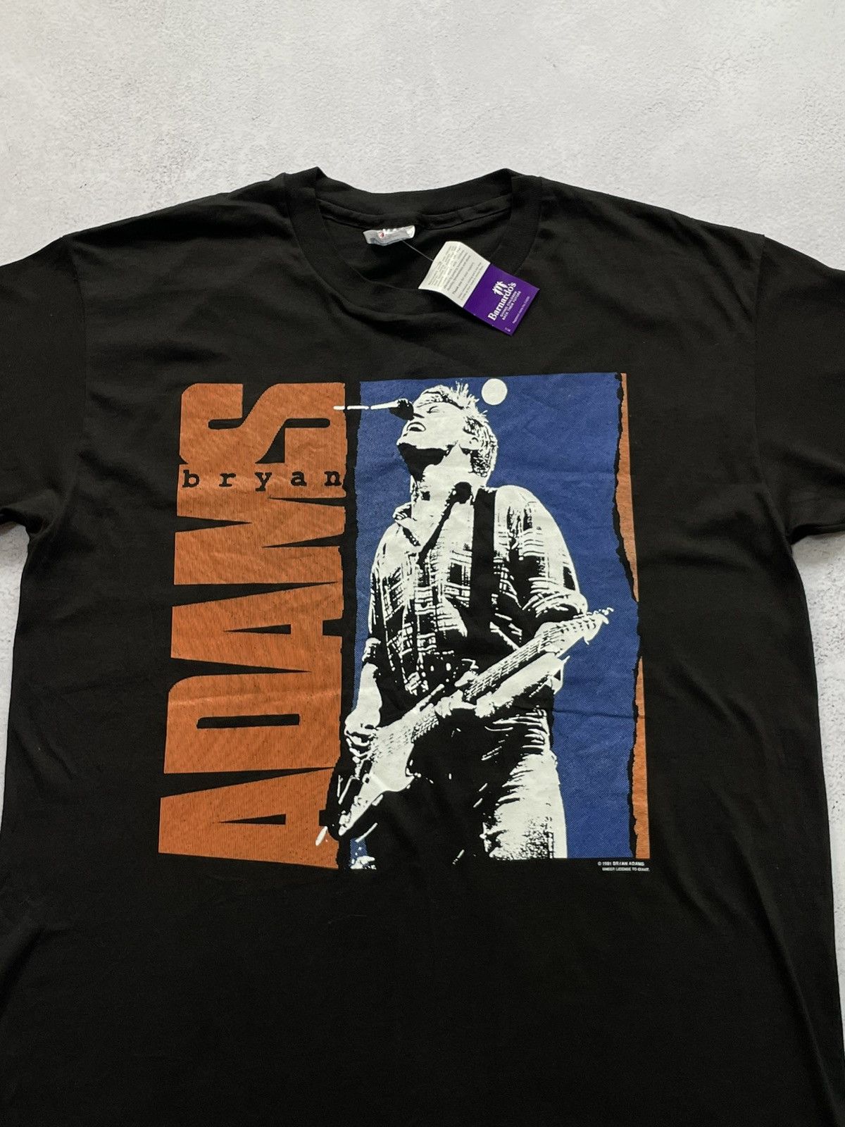 Band Tees × Vintage Vintage Bryan Adams Waking Up The World T-Shirt Music 1991 Size US XL / EU 56 / 4 - 3 Thumbnail