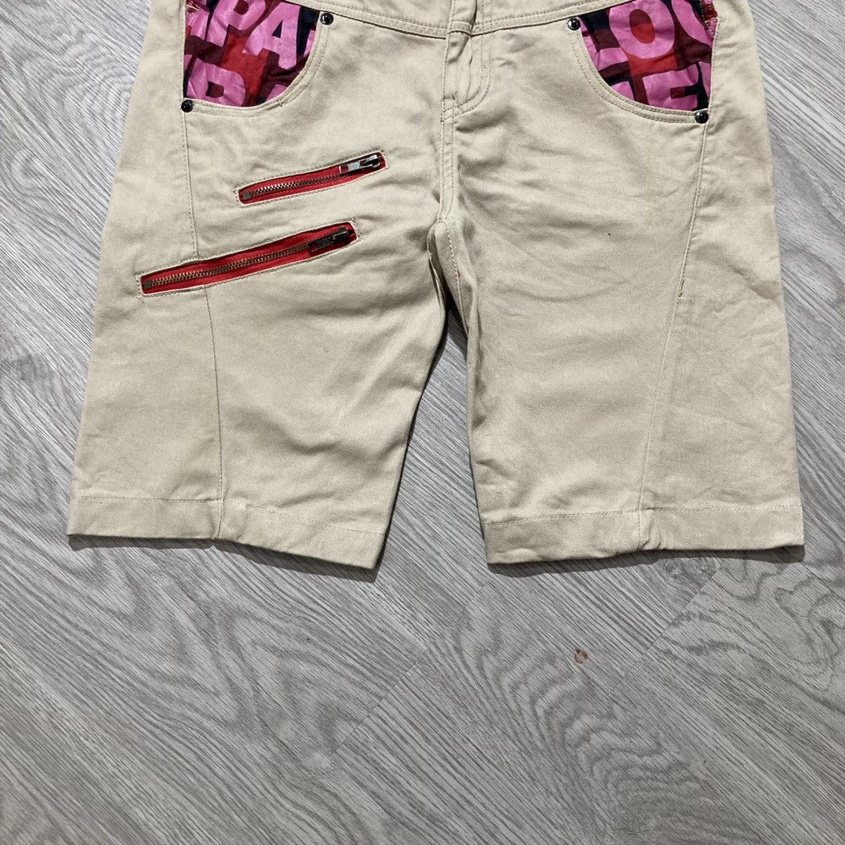 If Six Was Nine 2000s Japanese Brand Biker Shortpants Punk Lgb Style Size US 29 - 8 Thumbnail