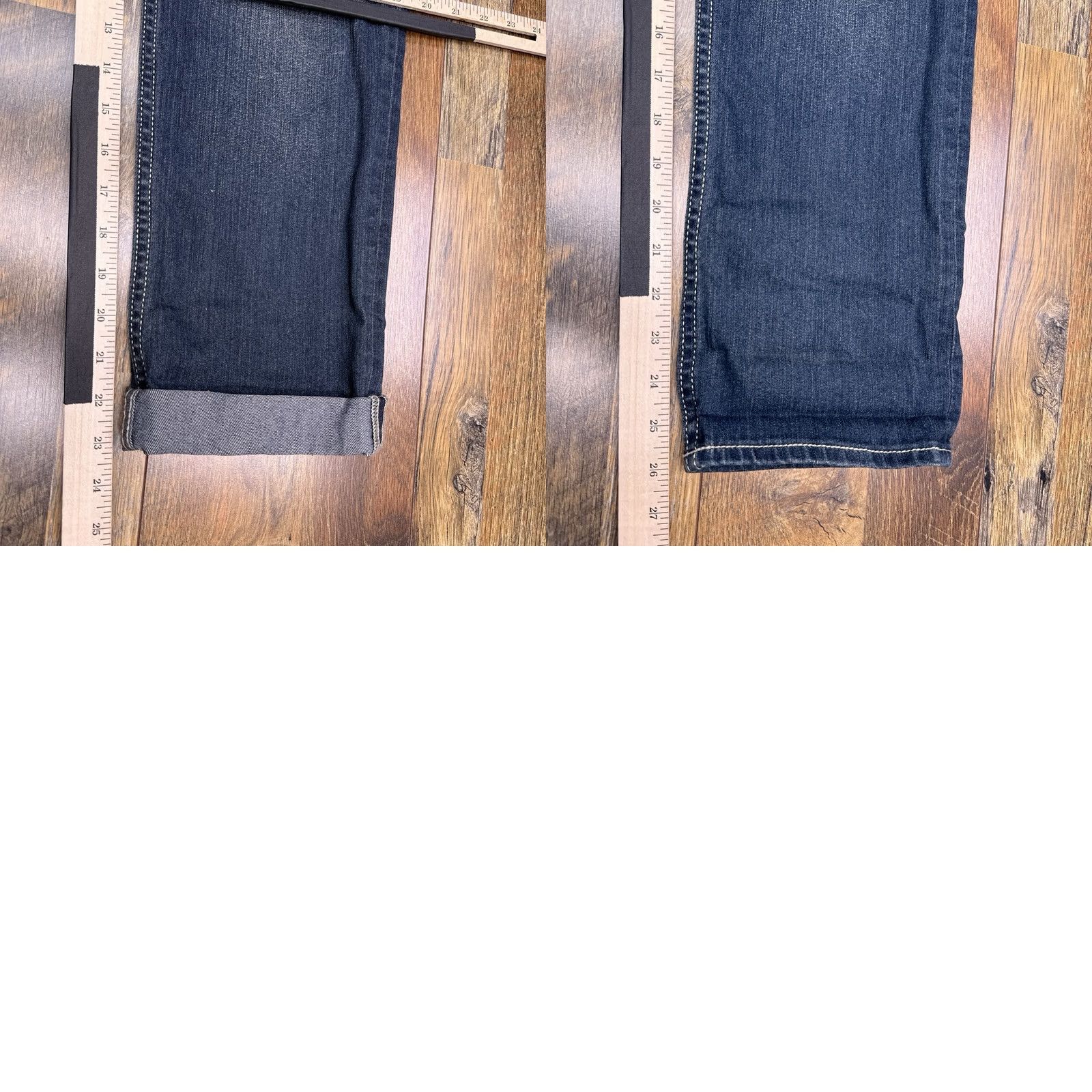 Apt. 9 Apt. 9 Jeans Capri Regular 2 28/Blue Denim Stretch City Solid Medium 23in Inseam Womens Modern Fit Size 26" / US 2 / IT 38 - 9 Thumbnail