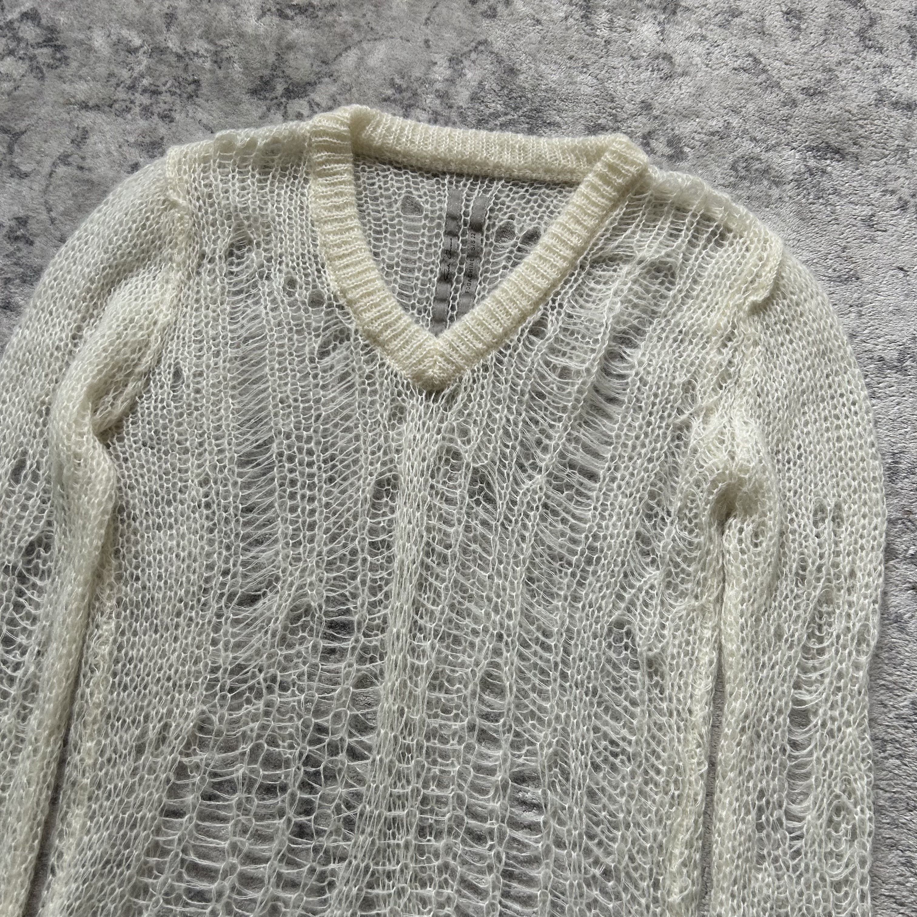 Rick Owens Rick Owens SS22 Spider Knit Sweater Size US S / EU 44-46 / 1 - 2 Thumbnail