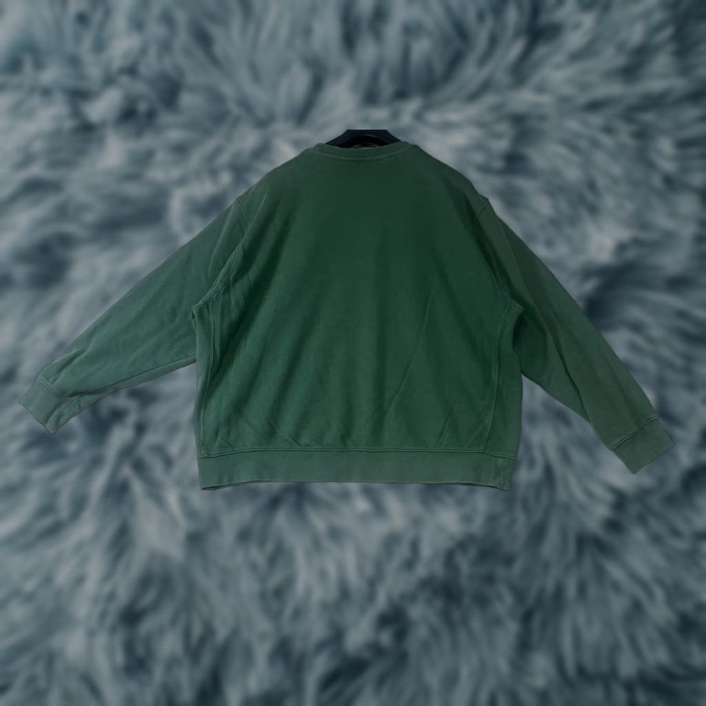 Nike Nike Sweatshirt Crewneck Pullover 2XL Green Unisex Adults Sportswear Patch Logo October? Size US XXL / EU 58 / 5 - 1 Thumbnail