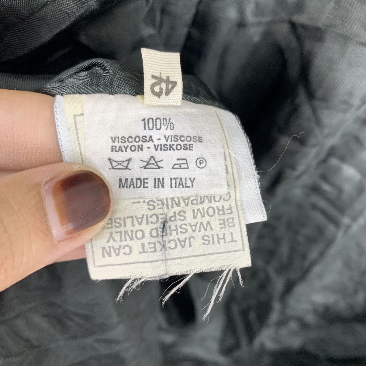 Vintage Vintage 90s SHASA VERA PELLE Italian Brand Wool Coat Jacket Size XL / US 12-14 / IT 48-50 - 8 Thumbnail
