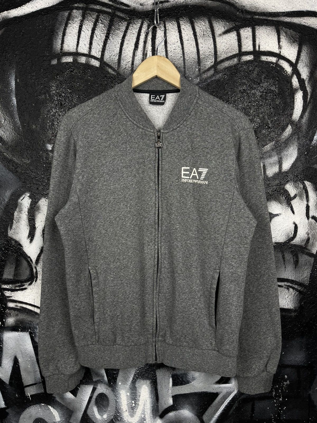Emporio Armani EA7 Emporio Armani Full Zip Bomber Sweat Men’s Size L Size US L / EU 52-54 / 3 - 2 Thumbnail