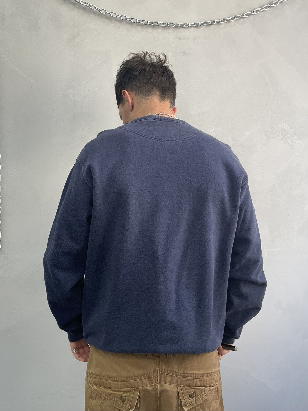 Diesel Retro boxy fit crewneck diesel sweatshirt y2k Size US L / EU 52-54 / 3 - 7 Thumbnail