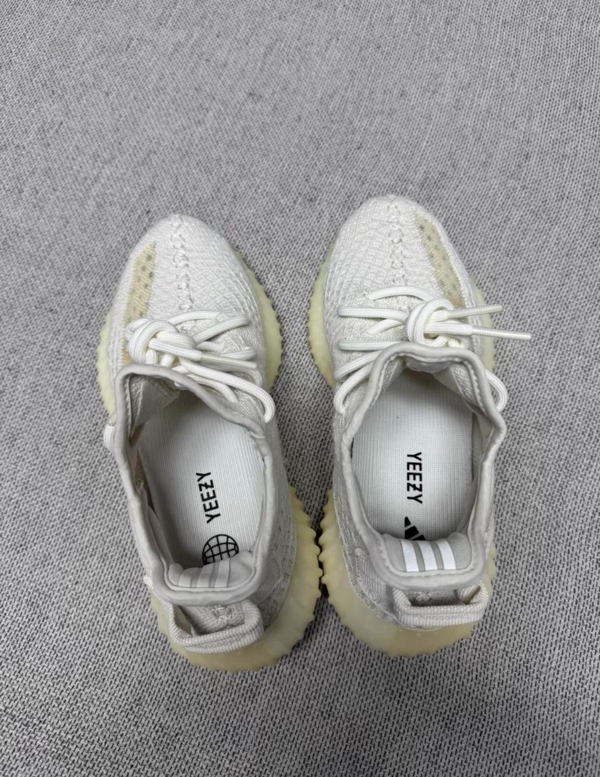 Adidas Adidas Yeezy 350 V2 Bone HQ6316 K37 Size US 7 / IT 37 - 2 Thumbnail