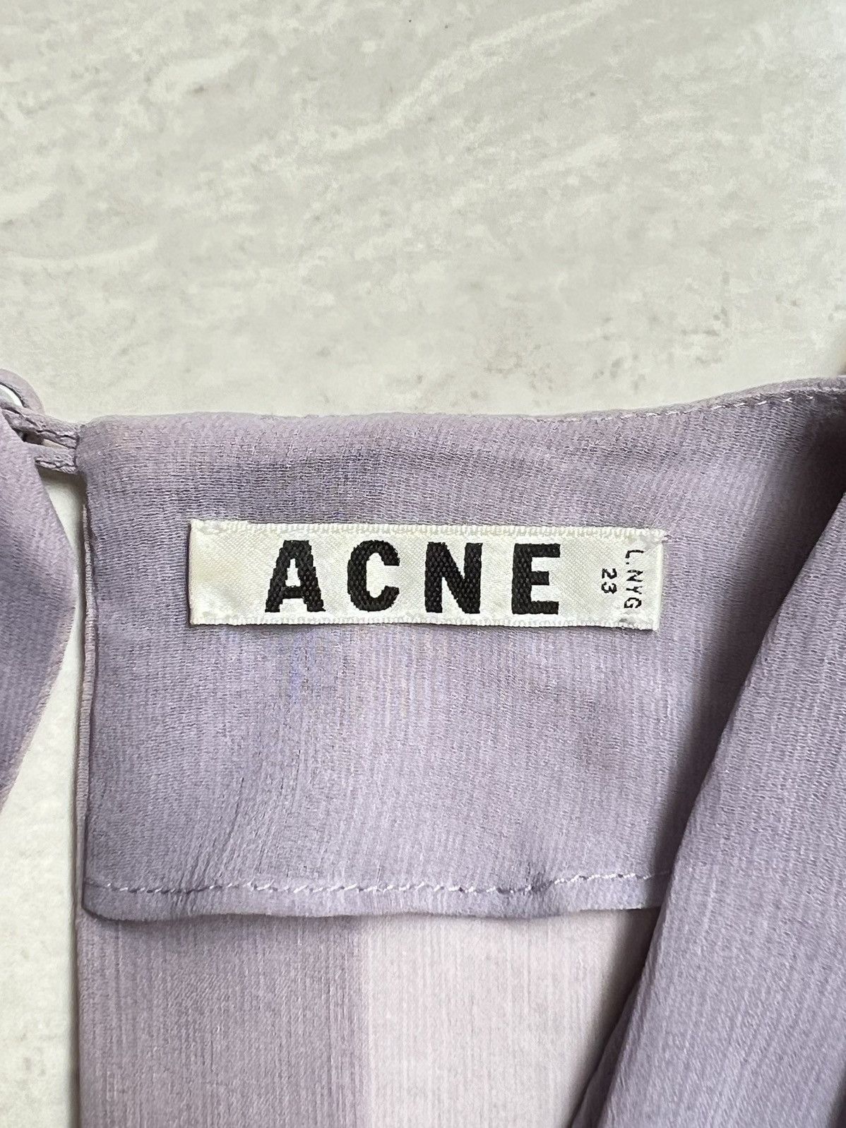 Acne Studios ACNE Purple Midi Dress Size S / US 4 / IT 40 - 11 Thumbnail