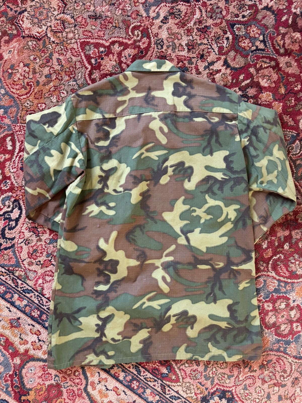 Vintage USGI ERDL Jungle Jacket Size US M / EU 48-50 / 2 - 2 Thumbnail