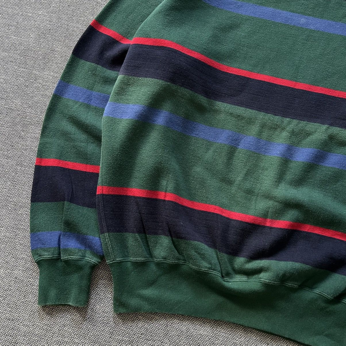 Polo Ralph Lauren POLO RALPH LAUREN Embroidery Logo Stripe Crewneck Sweatshirt Size US M / EU 48-50 / 2 - 3 Thumbnail
