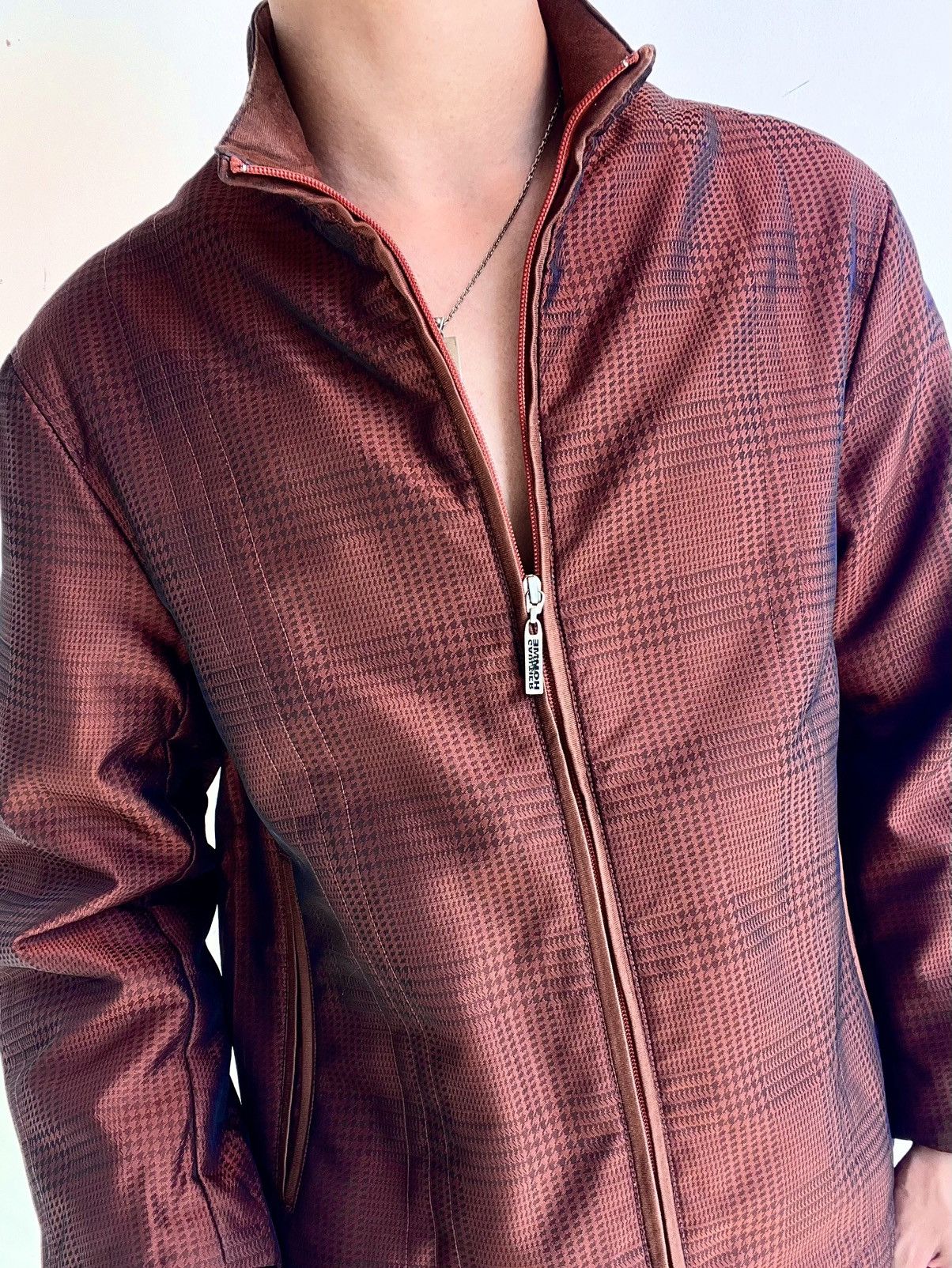 Jean Paul Gaultier 2000s Jean Paul Gaultier Homme Houndstooth Jacket Size US L / EU 52-54 / 3 - 2 Thumbnail
