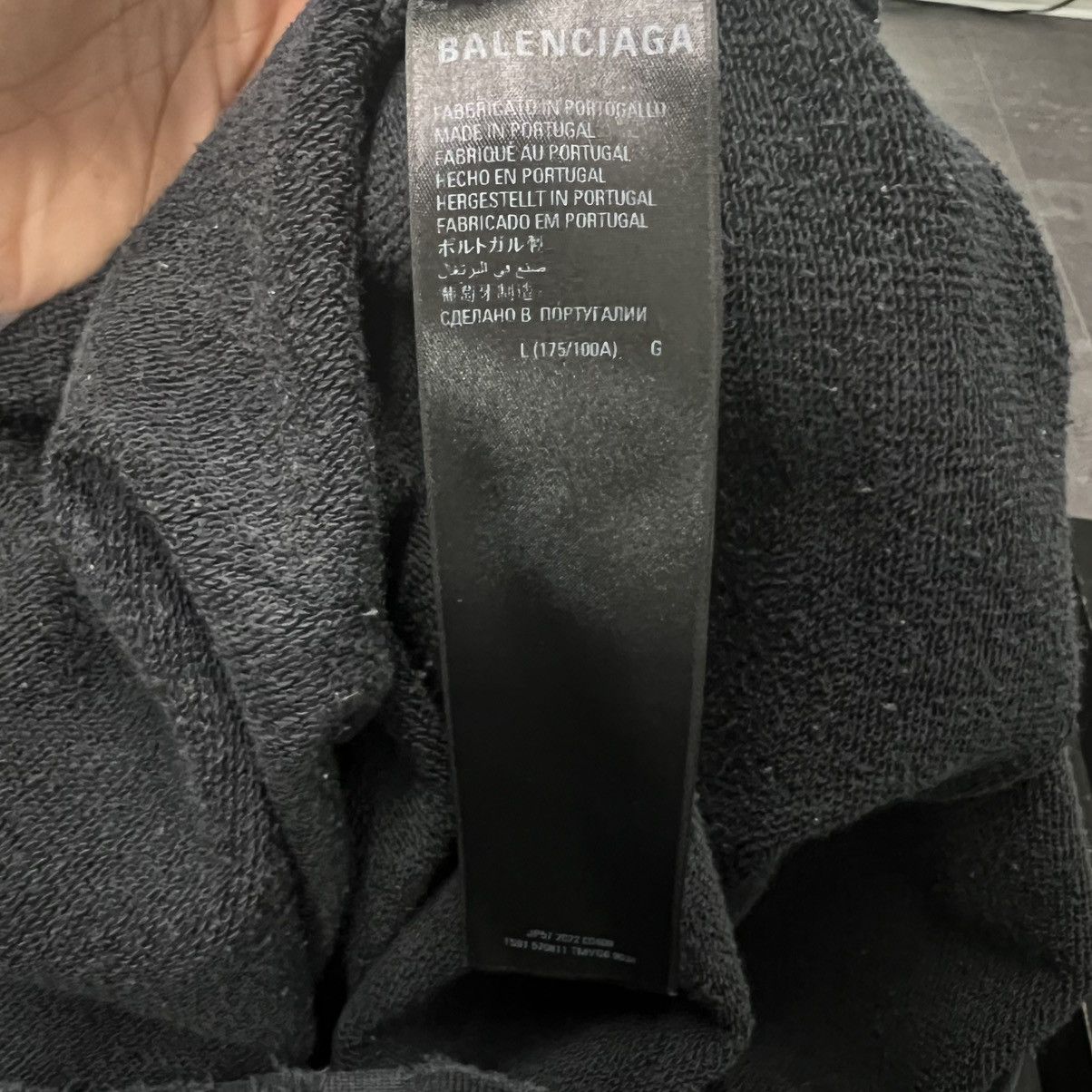 Balenciaga Balenciaga BB Pixel Embroidery Sweatshirt Black Size US L / EU 52-54 / 3 - 8 Thumbnail