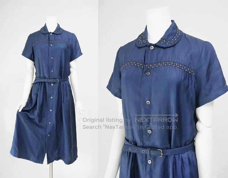 Comme des Garcons Comme des Garcons Denim Dress Size XS / US 0-2 / IT 36-38 - 1 Thumbnail