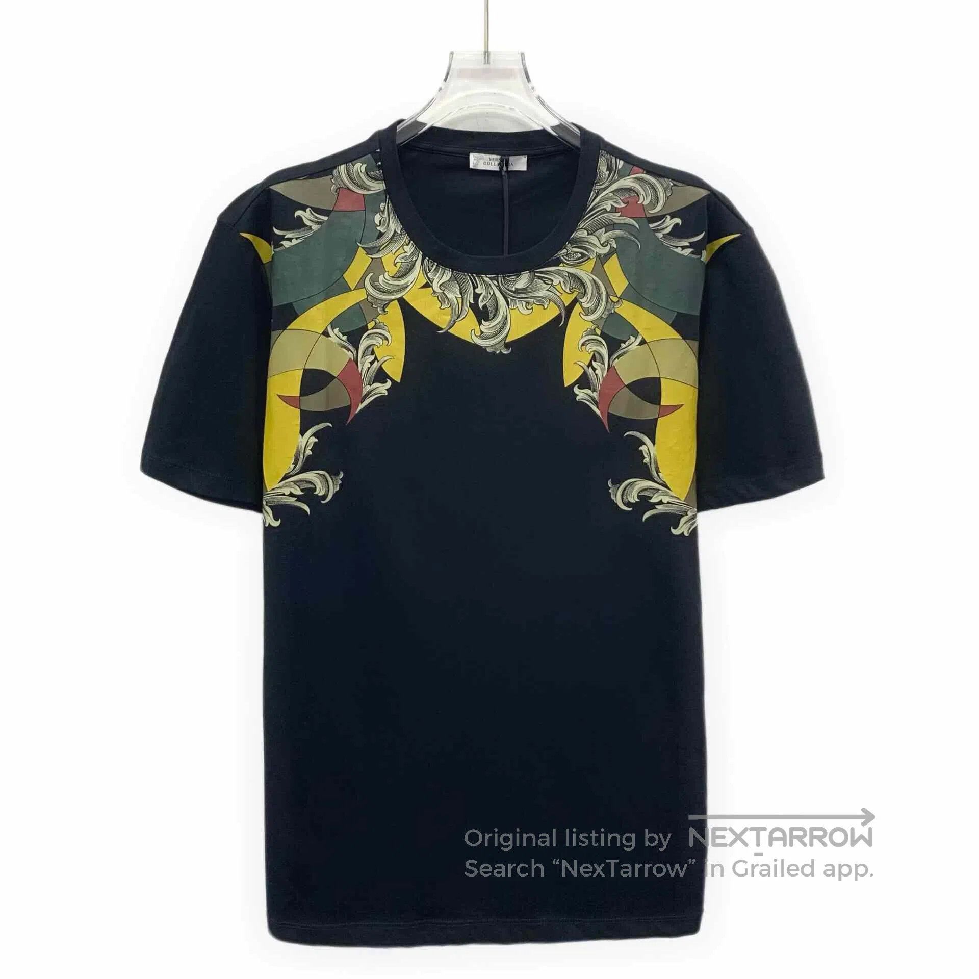 Other Versace Black pattern print cotton crew neck short sleeve Size US M / EU 48-50 / 2 - 1 Thumbnail
