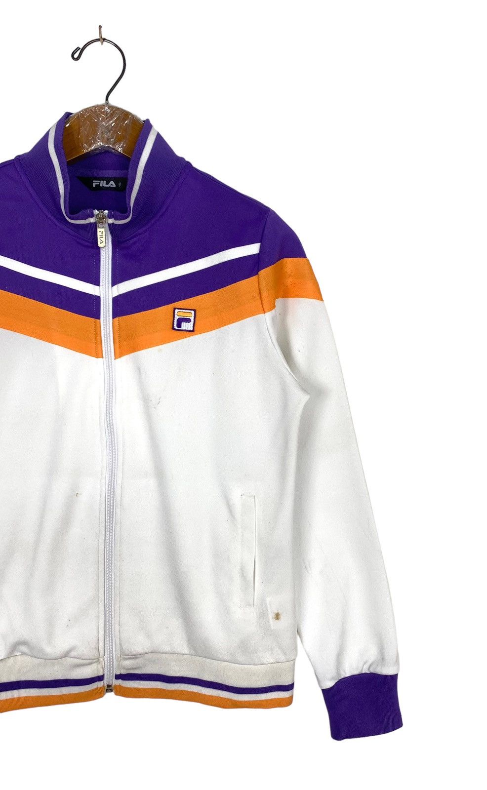 Fila Rare‼️ Fila Biella Italia Zipper Sweater Size S / US 4 / IT 40 - 3 Thumbnail