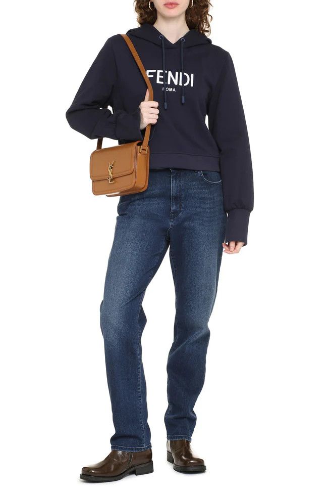 Fendi o1loc1c0824 Sweatshirt in Blue Size XL / US 12-14 / IT 48-50 - 3 Thumbnail