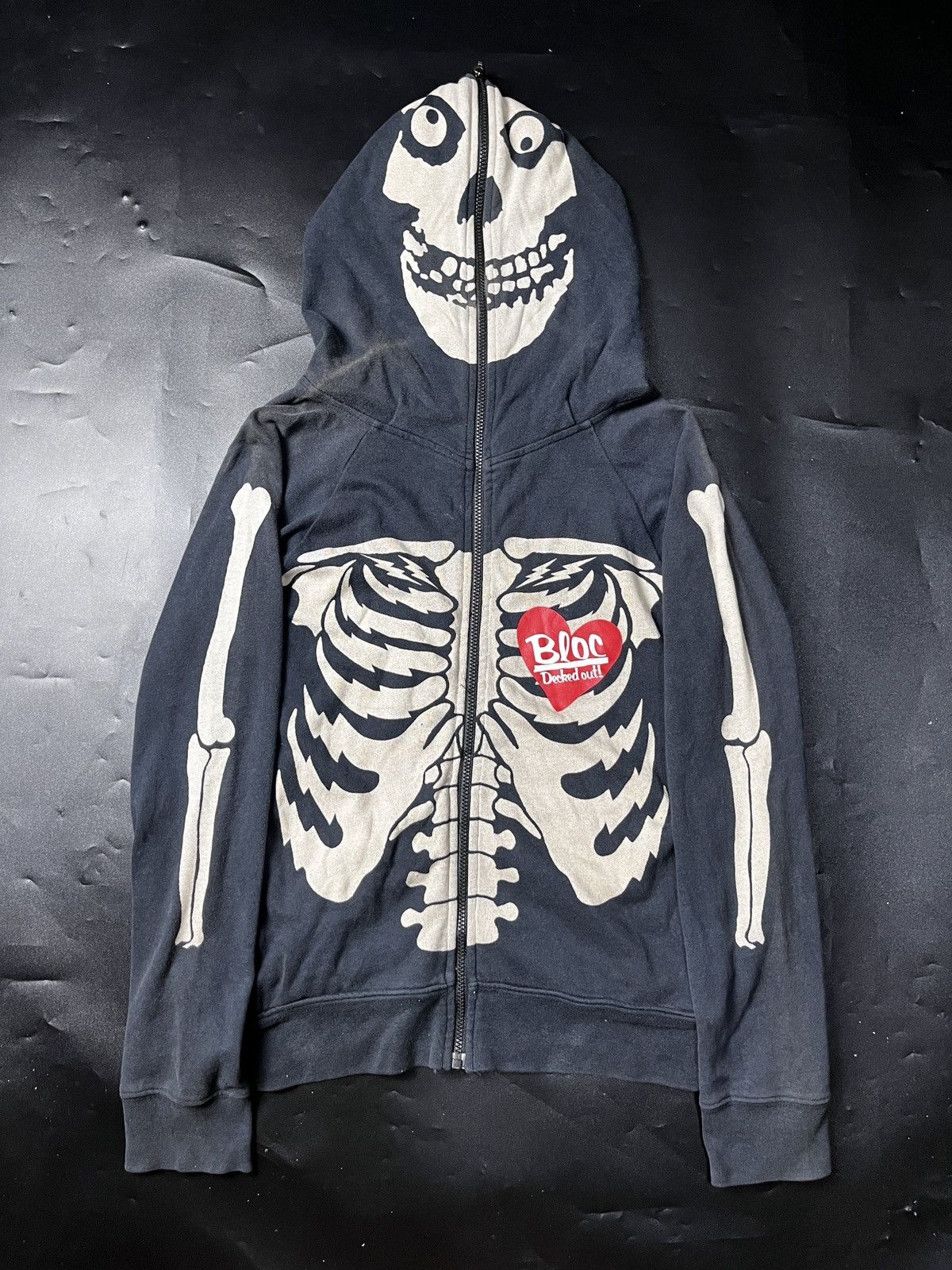 Japanese bloc skeleton fullziper