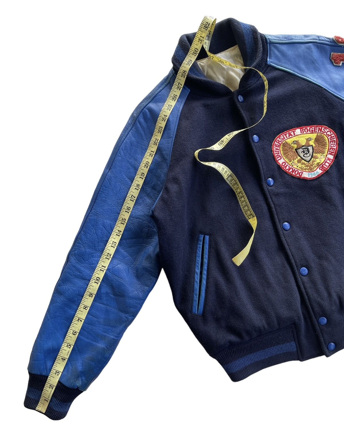 Vintage 90s Village Stone Varsity Jacket