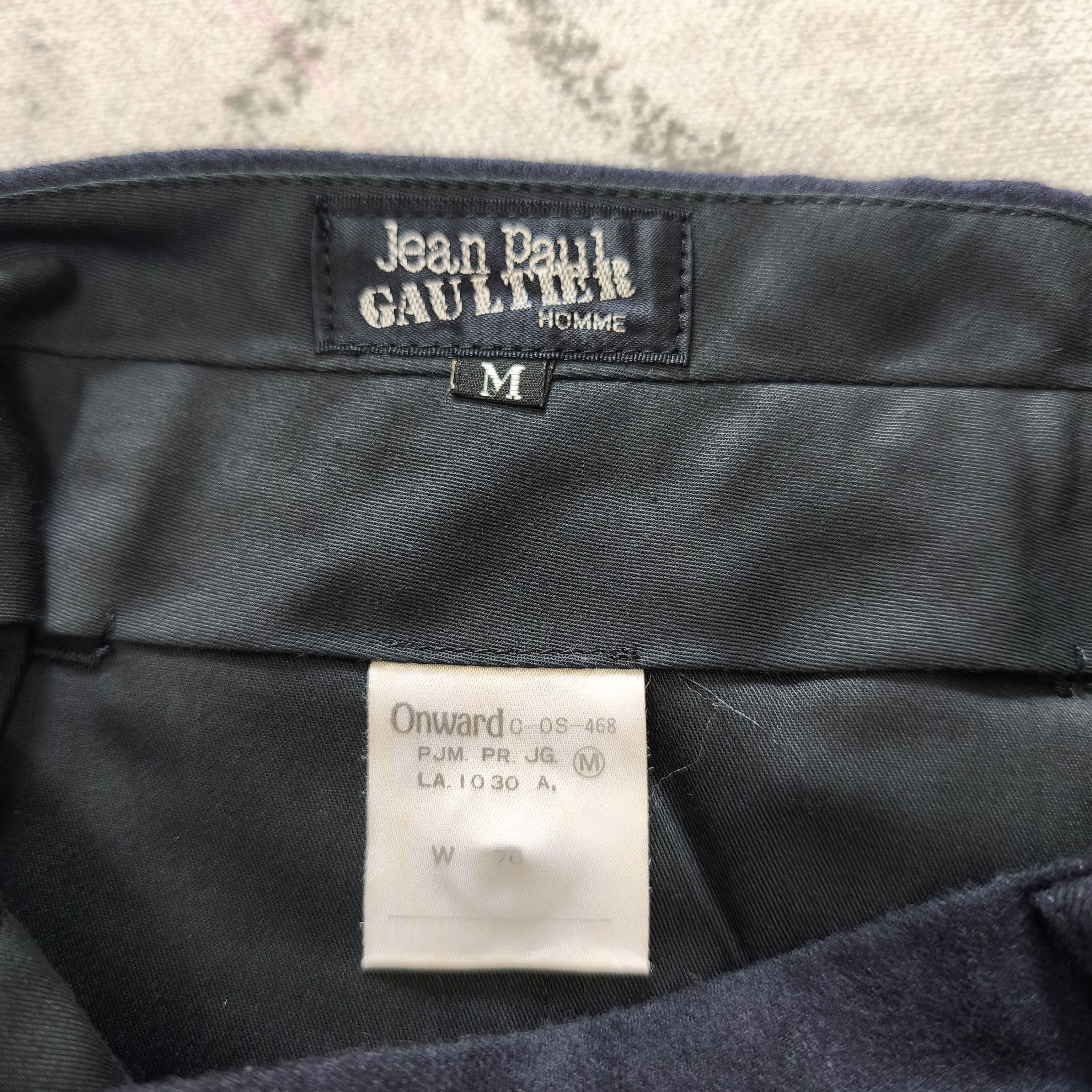 Jean Paul Gaultier Vintage Jean Paul Gaultier Homme Wool Pants Size US 29 - 7 Thumbnail