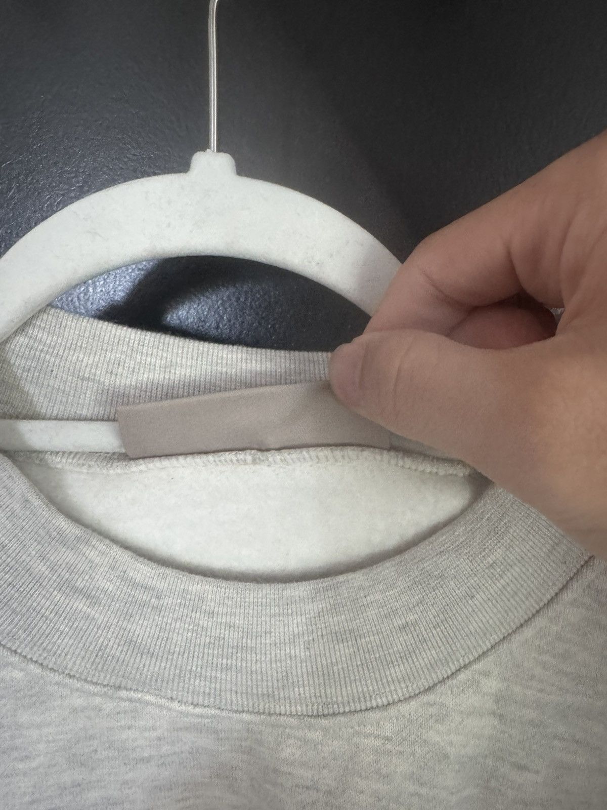 Essentials Essential light oatmeal relaxed fit size m Size US M / EU 48-50 / 2 - 5 Thumbnail