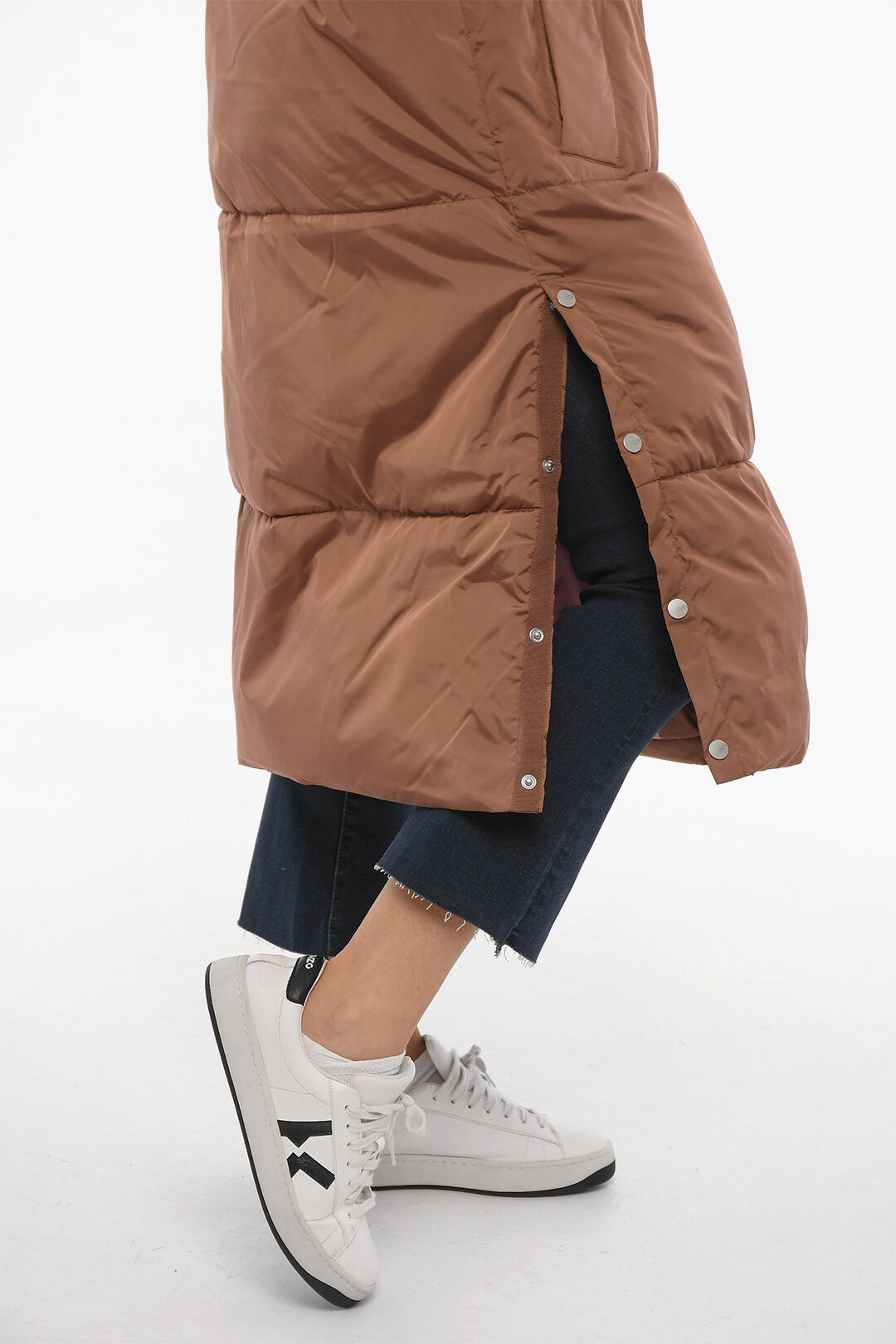 Ugg og1mm0824 Maxi Jacket With Hidden Closure in Brown Size XS / US 0-2 / IT 36-38 - 4 Thumbnail