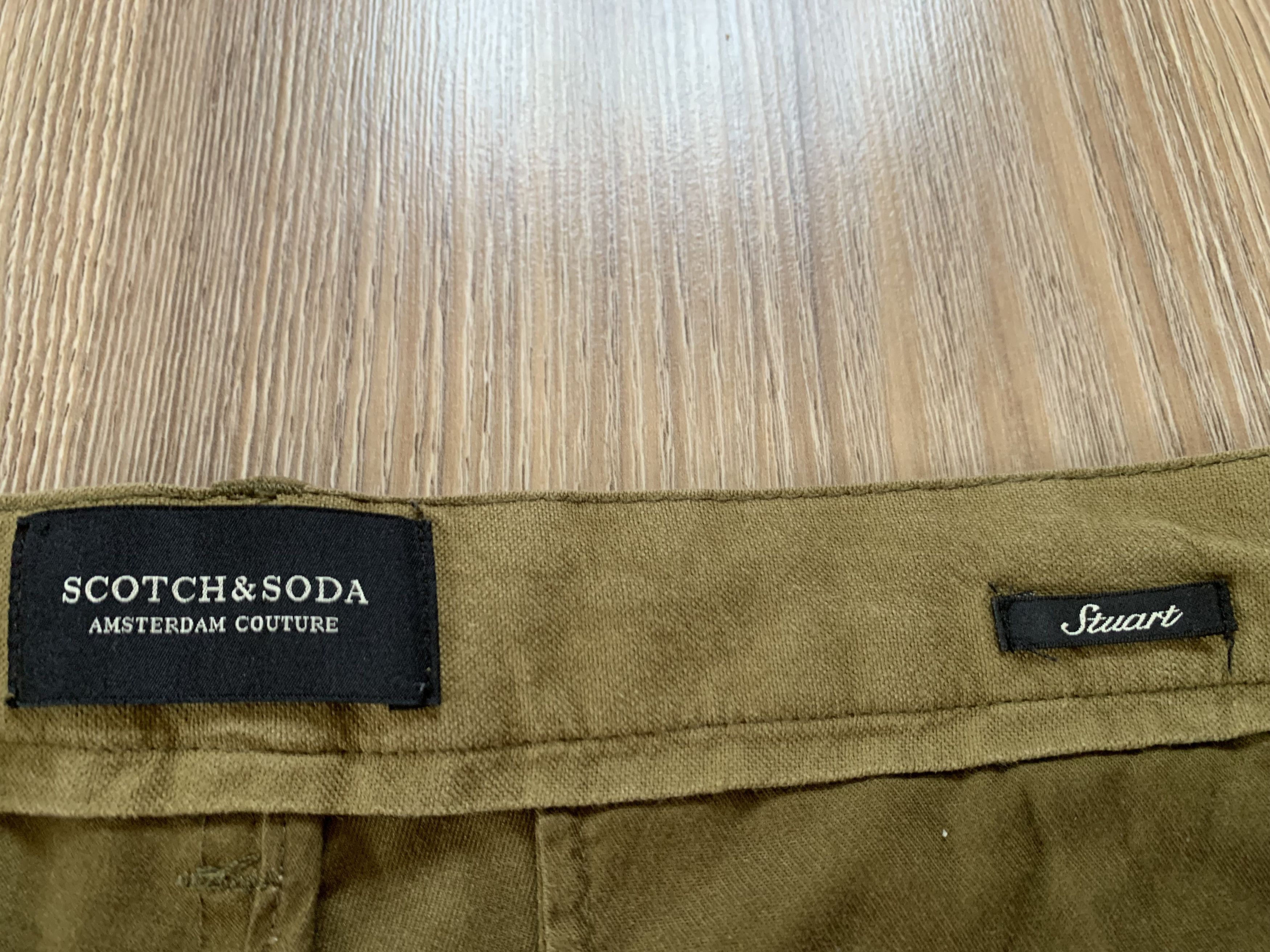 Scotch & Soda Scotch & Soda Stuart Casual Khaki Chino Pants Size US 30 / EU 46 - 10 Thumbnail
