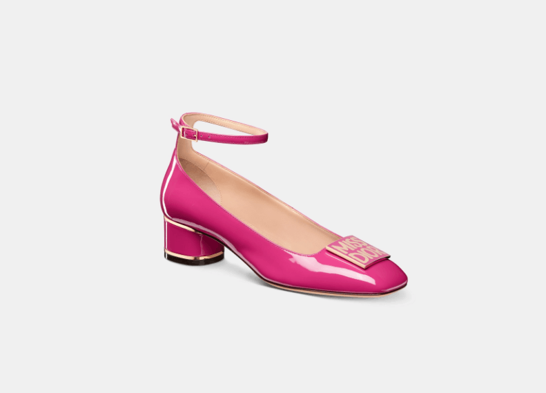Dior o1w1db10126 KCV262 Graffiti Pumps in Fuchsia Size US 8 / IT 38 - 2 Thumbnail