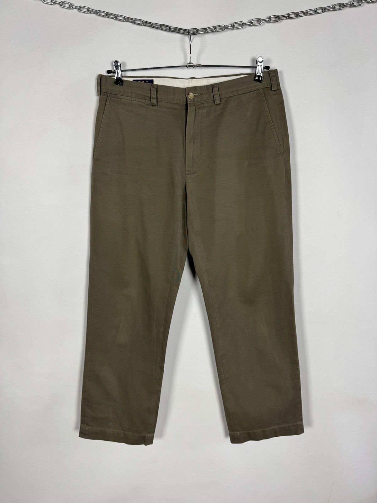 Polo Ralph Lauren Polo Ralph Lauren Chino Pants Classic Fit Cotton Trousers 34 Size US 34 / EU 50 - 1 Thumbnail