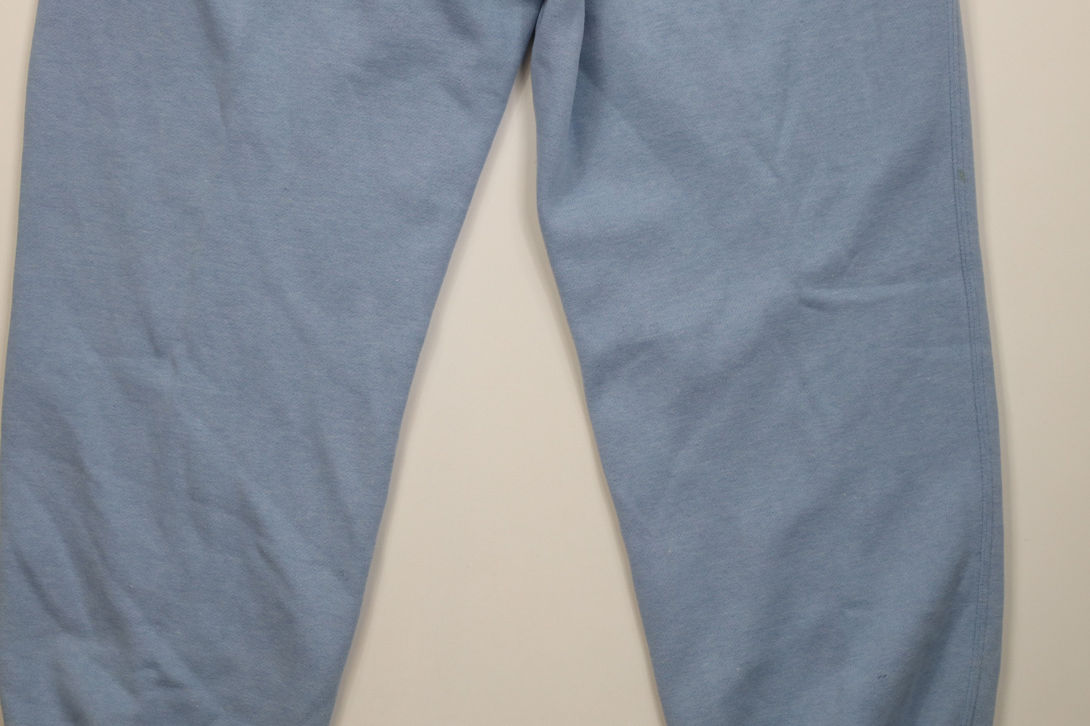 Vintage Vintage 90s Streetwear Blank Sweatpants Joggers Light Blue Size 26" / US 2 / IT 38 - 14 Thumbnail