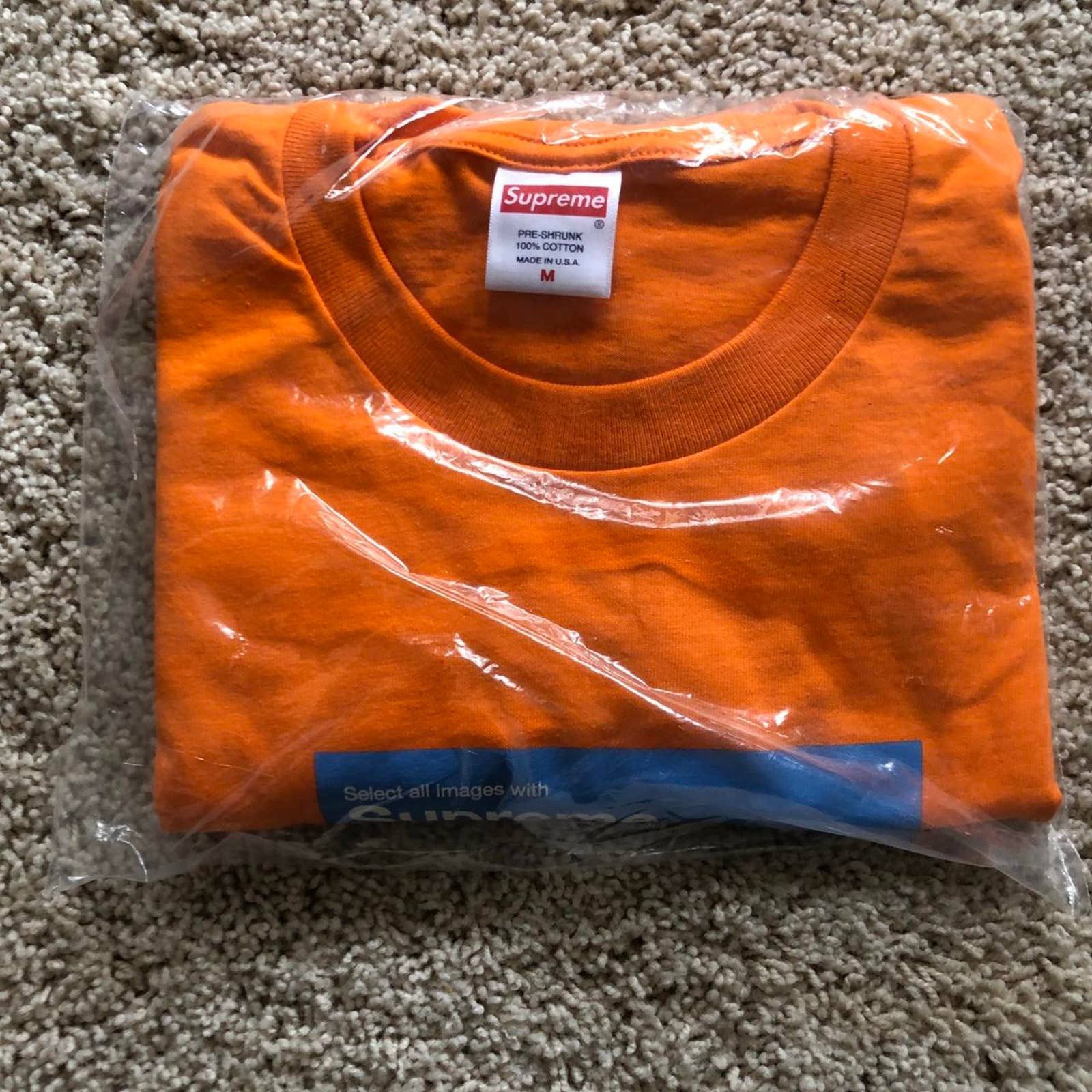 Supreme 2020 verify tee orange captcha bot Size US M / EU 48-50 / 2 - 2 Thumbnail