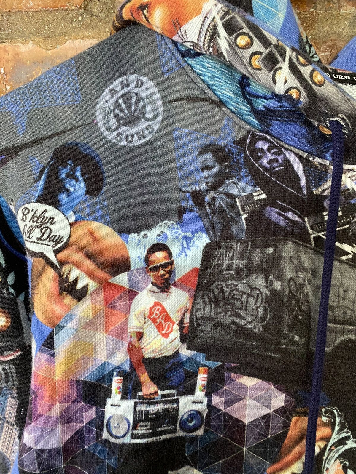 ANDSUNS 🔥🔥RARE!! Andsuns Japan all hip-hop legend fullprint Size US S / EU 44-46 / 1 - 8 Thumbnail